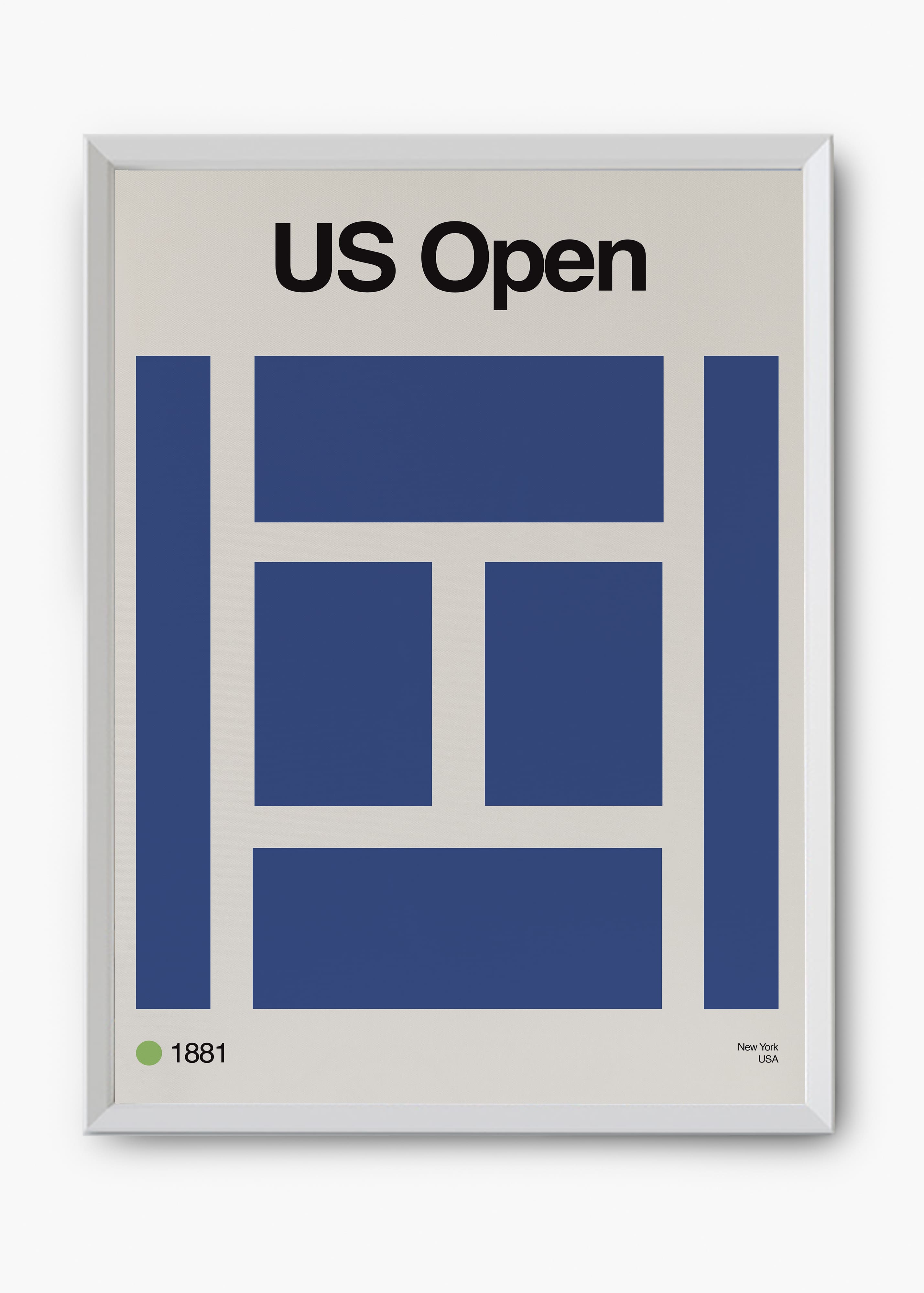 Quadro Tênis Us Open