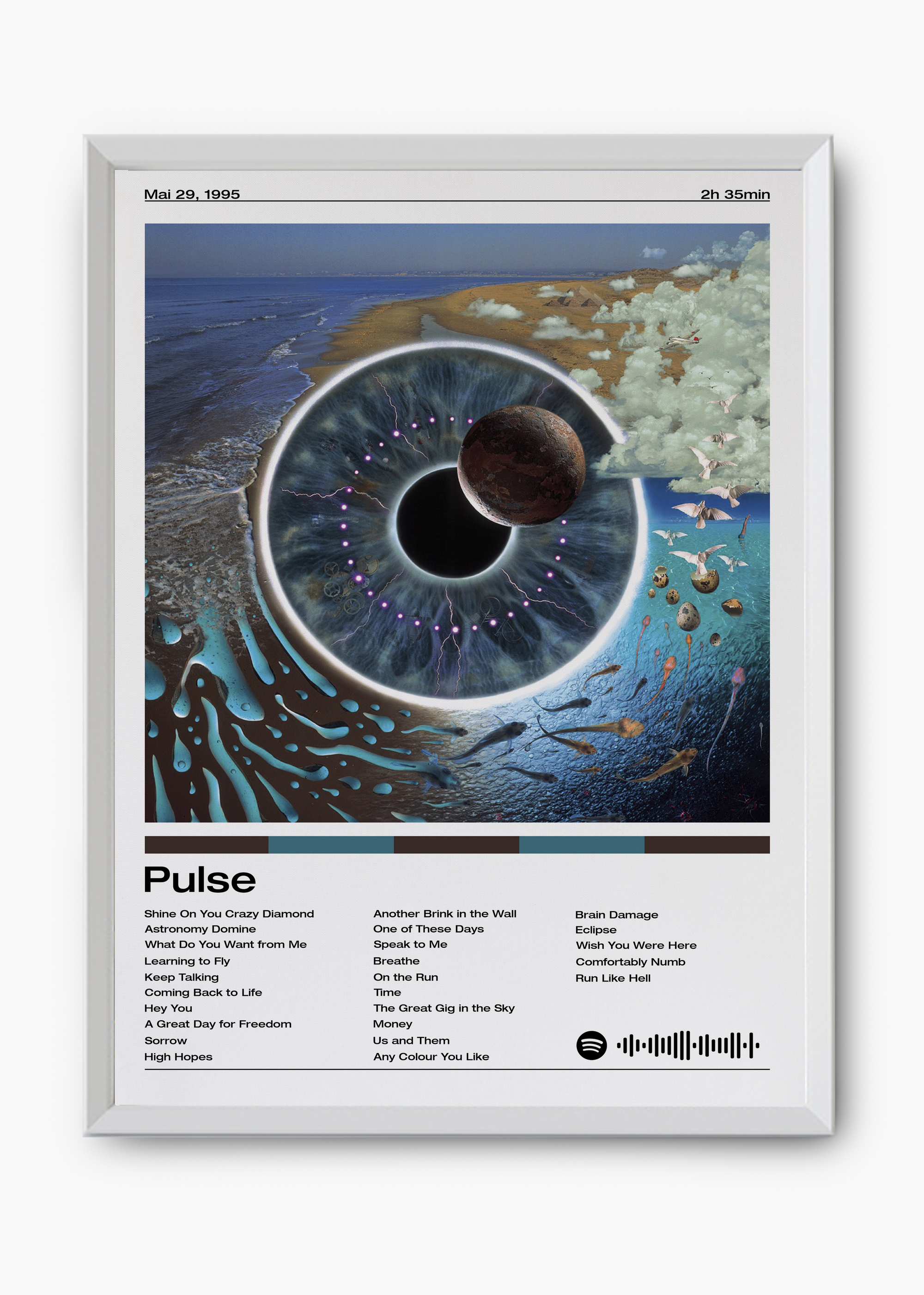 Quadro Pink Floyd Pulse - 8