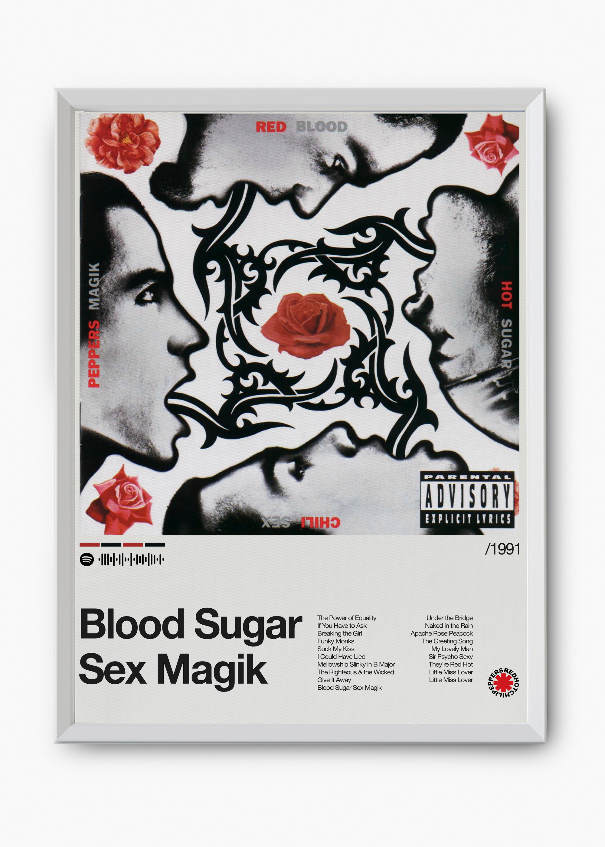 Quadro Red Hot Chili Peppers Blood Sugar Sex Magik II - 8