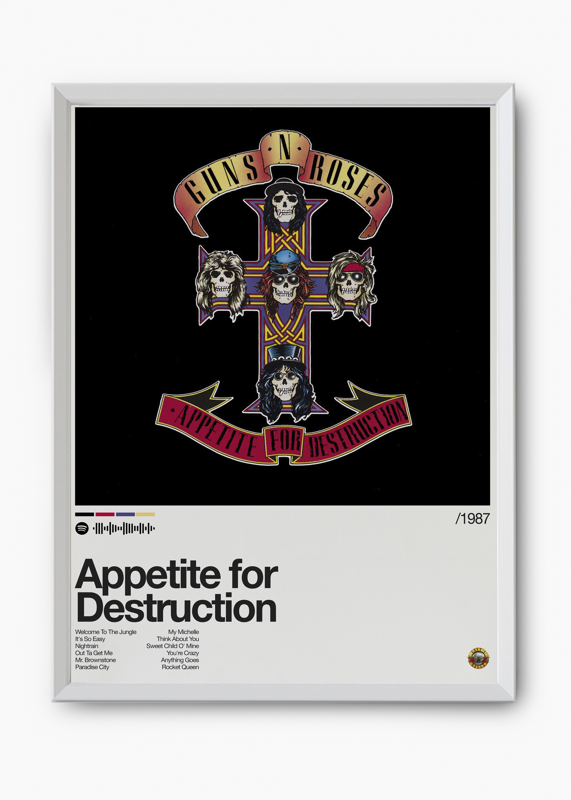 Quadro Guns n' Roses Appetite for Destruction II - 8