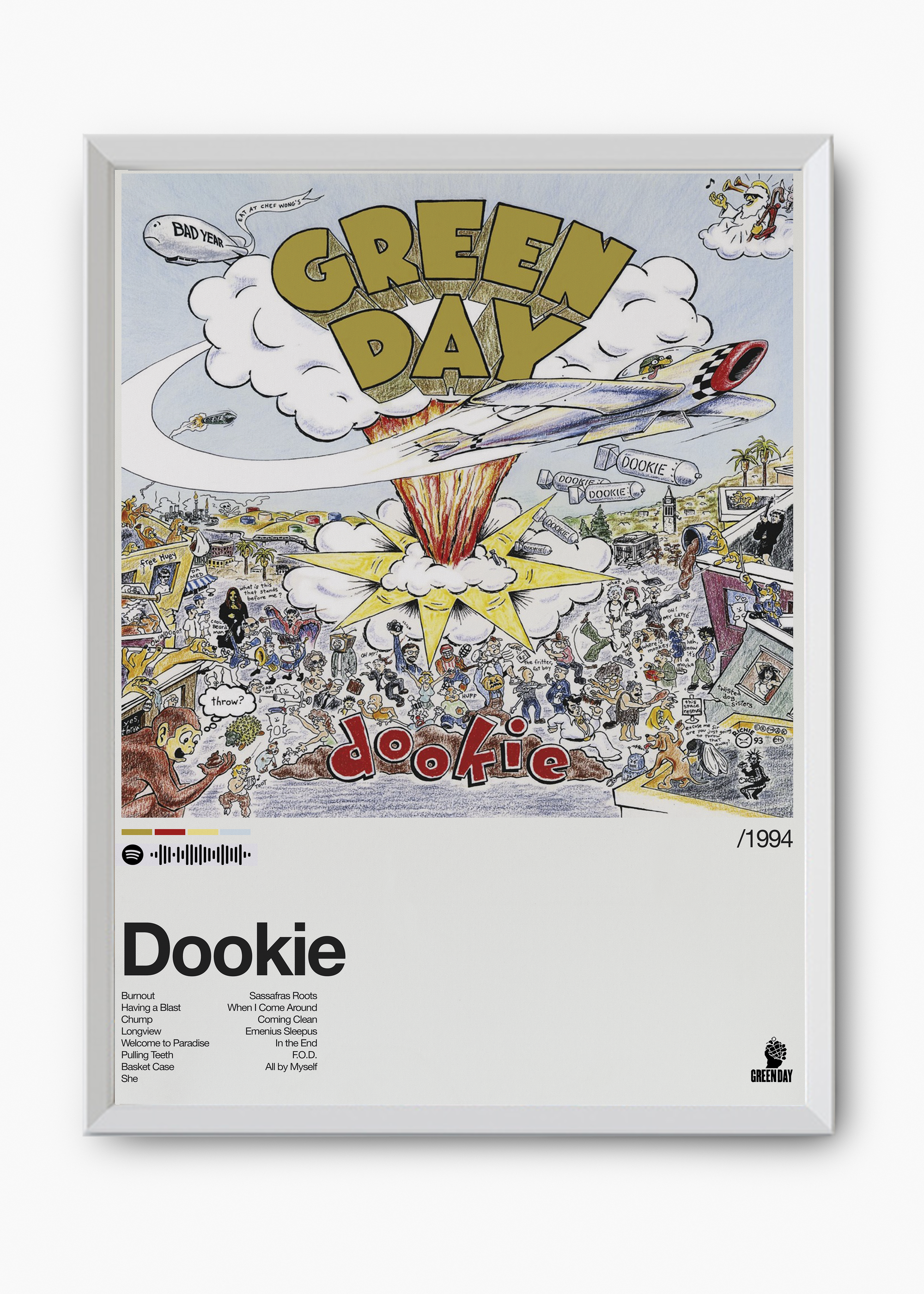 Quadro Green Day Dookie II - 8