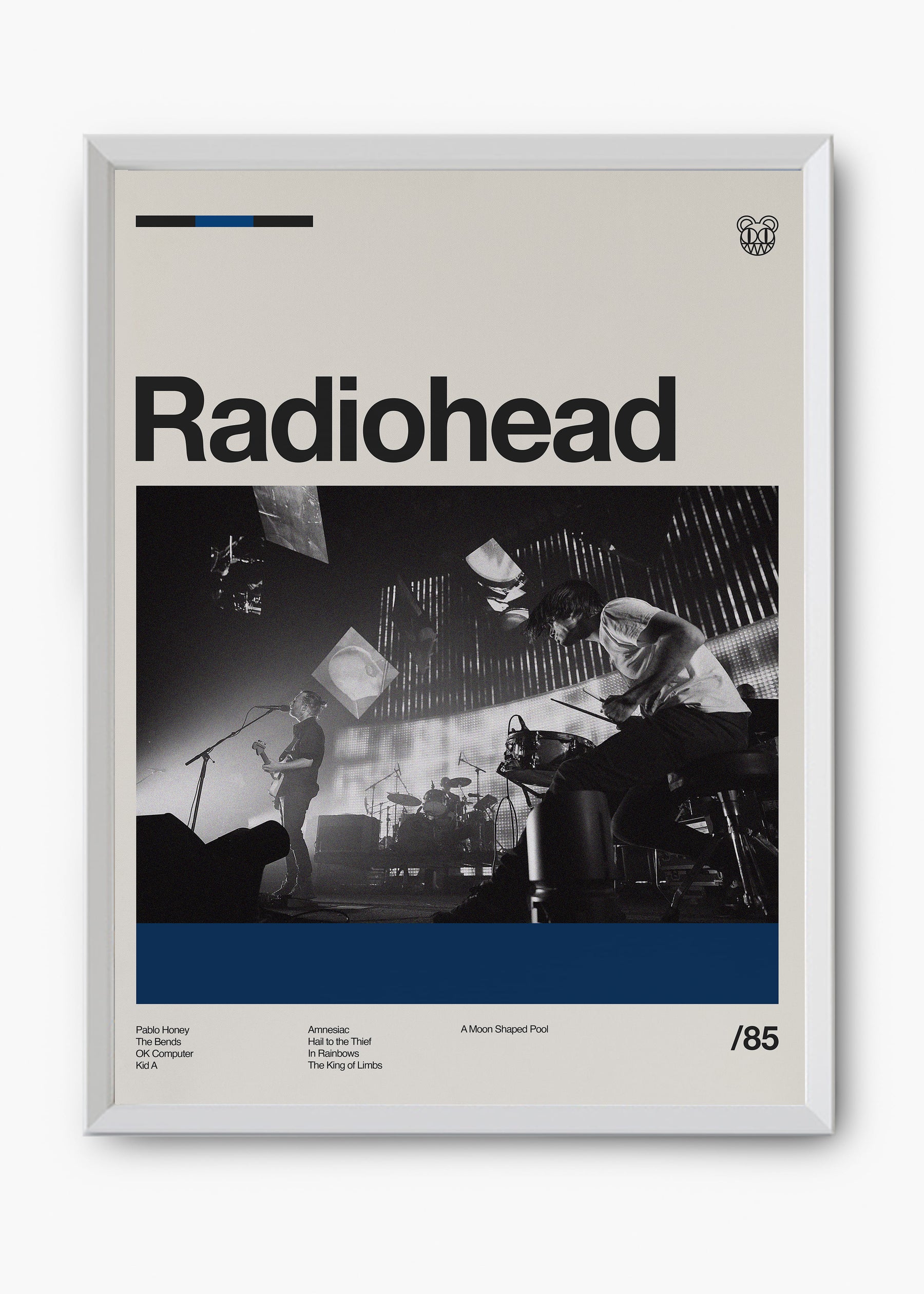 Quadro Radiohead Banda