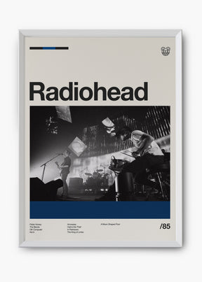 Quadro Radiohead Banda