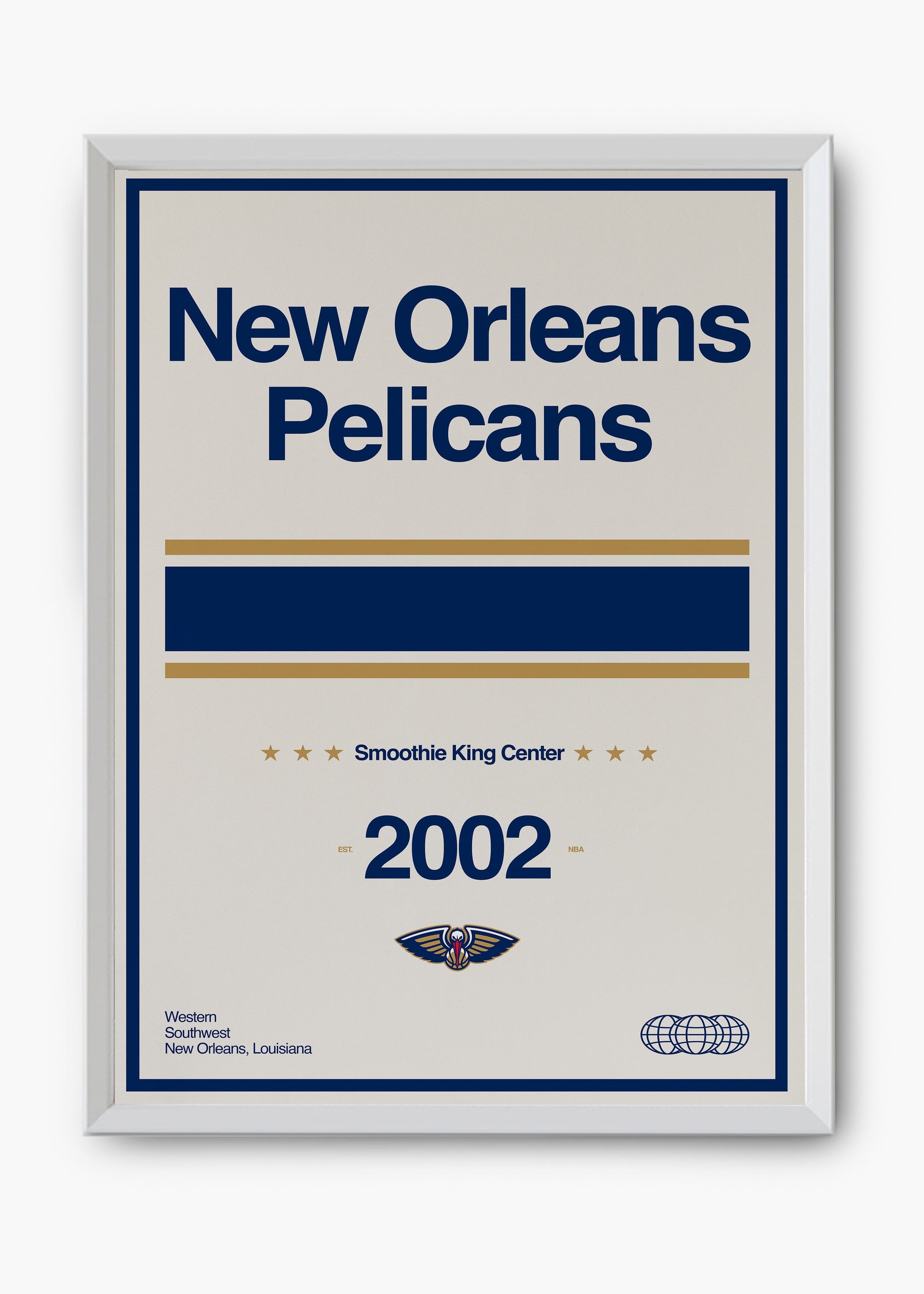 Quadro NBA New Orleans Pelicans