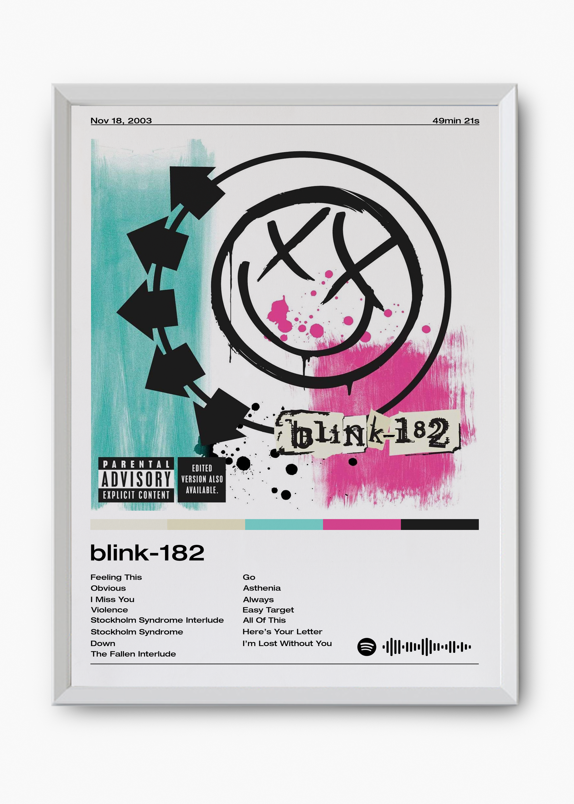 Quadro Blink-182 - 8