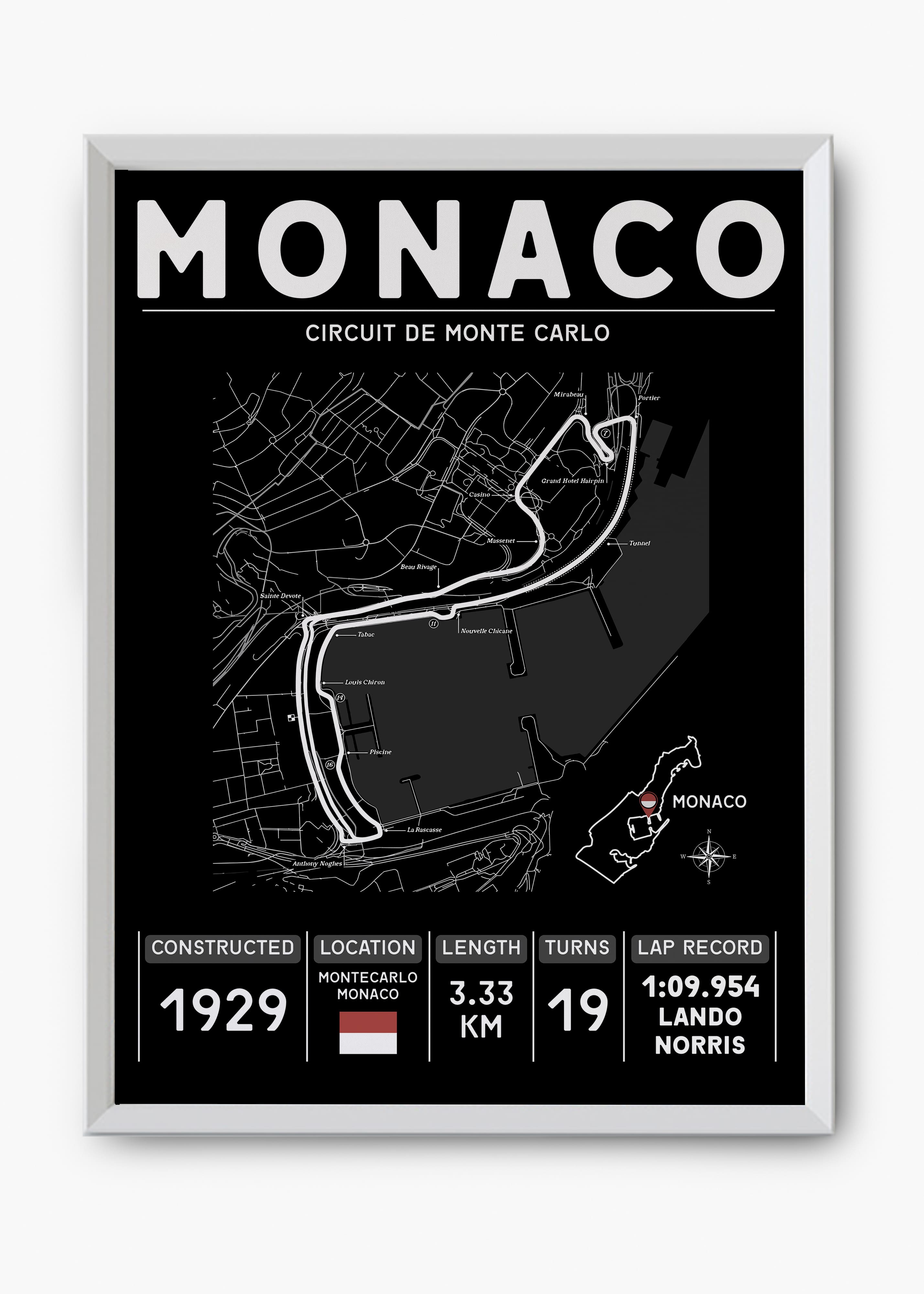 Quadro GP Monaco