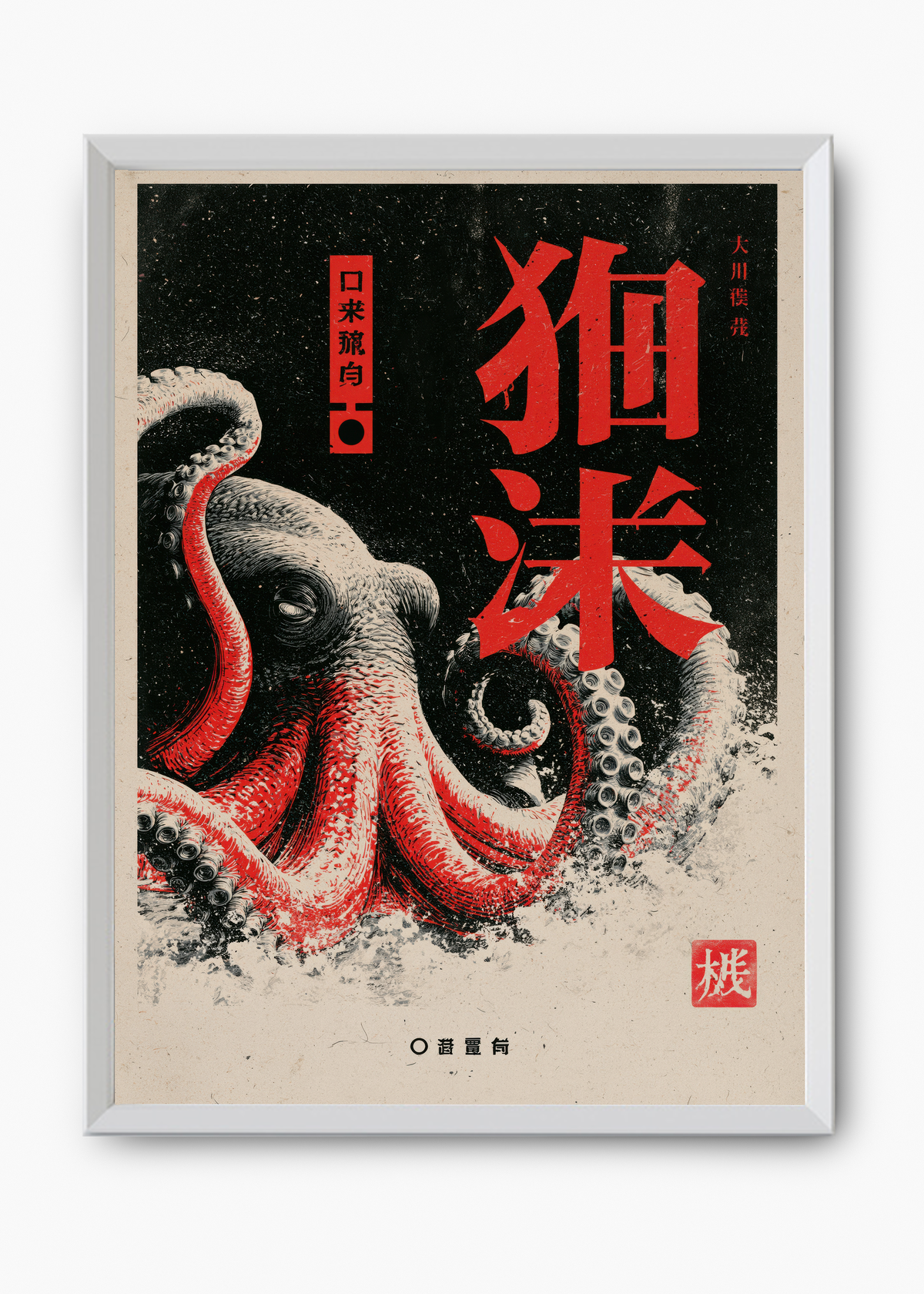 Quadro Japonês Kraken_s Grip - 8