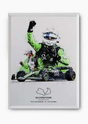 Quadro Nico Hulkenberg - P3 - Silverstone 2025