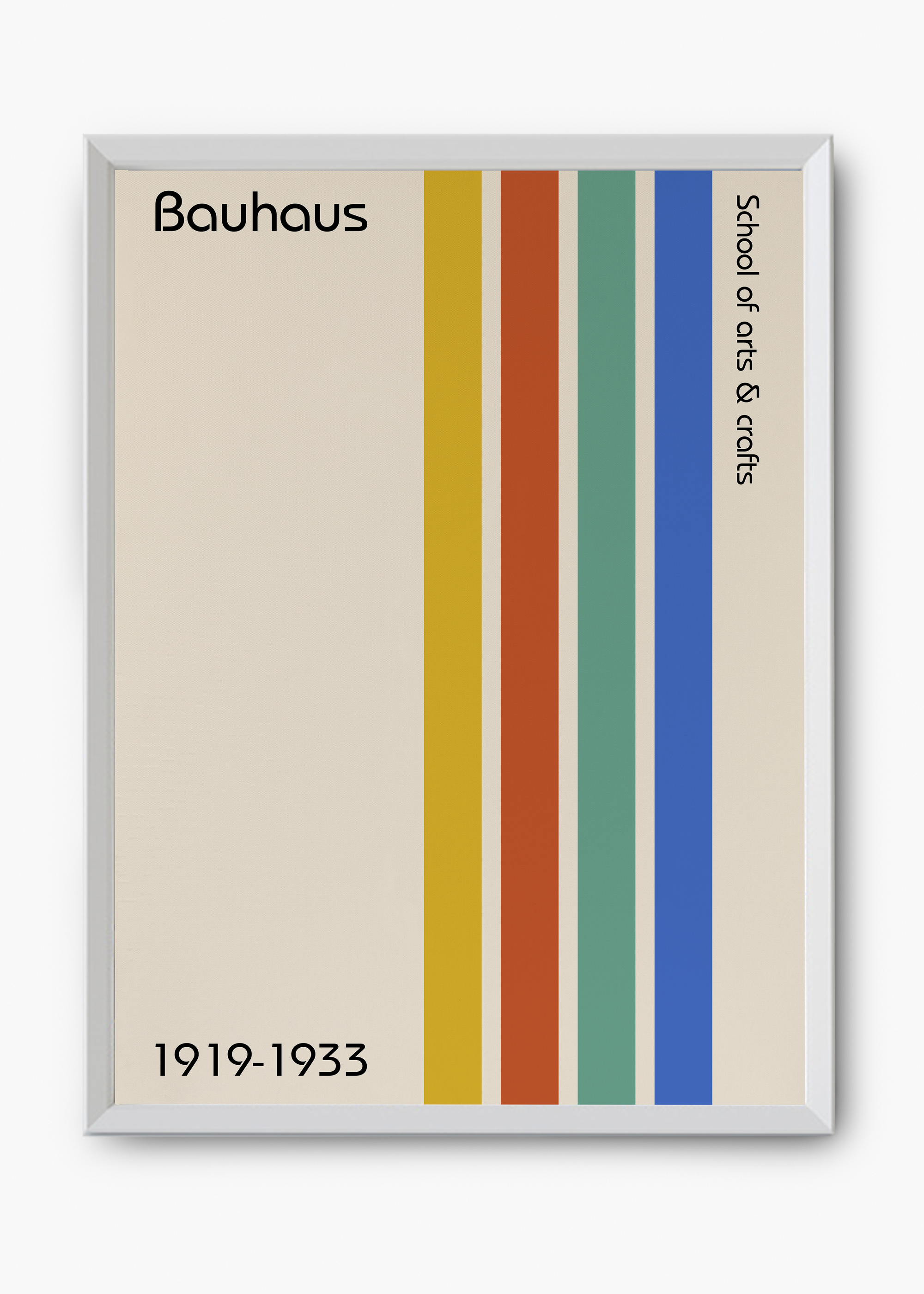 Quadro Bauhaus Symmetry - 8