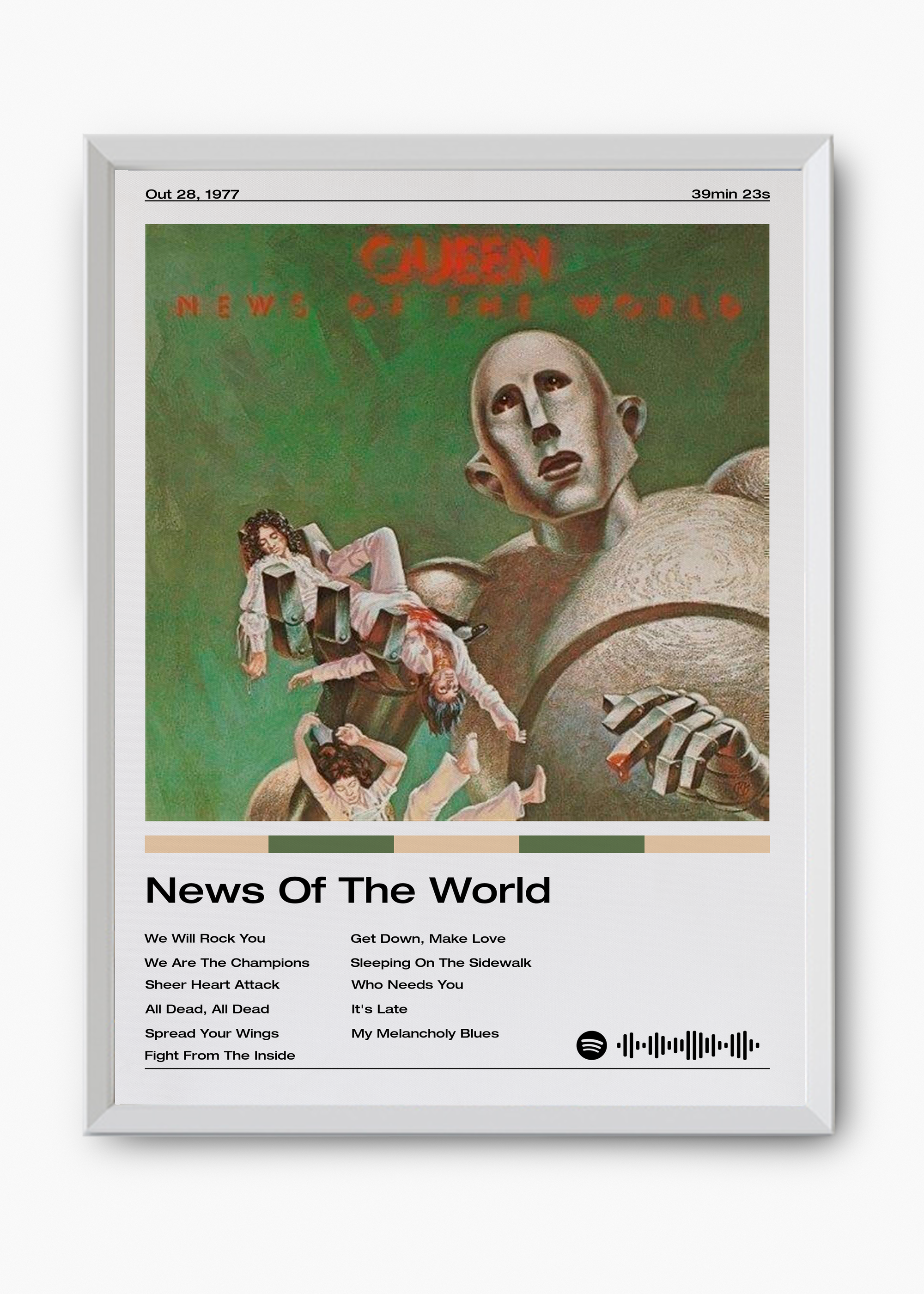 Quadro Quadro Queen New Of The World - 8