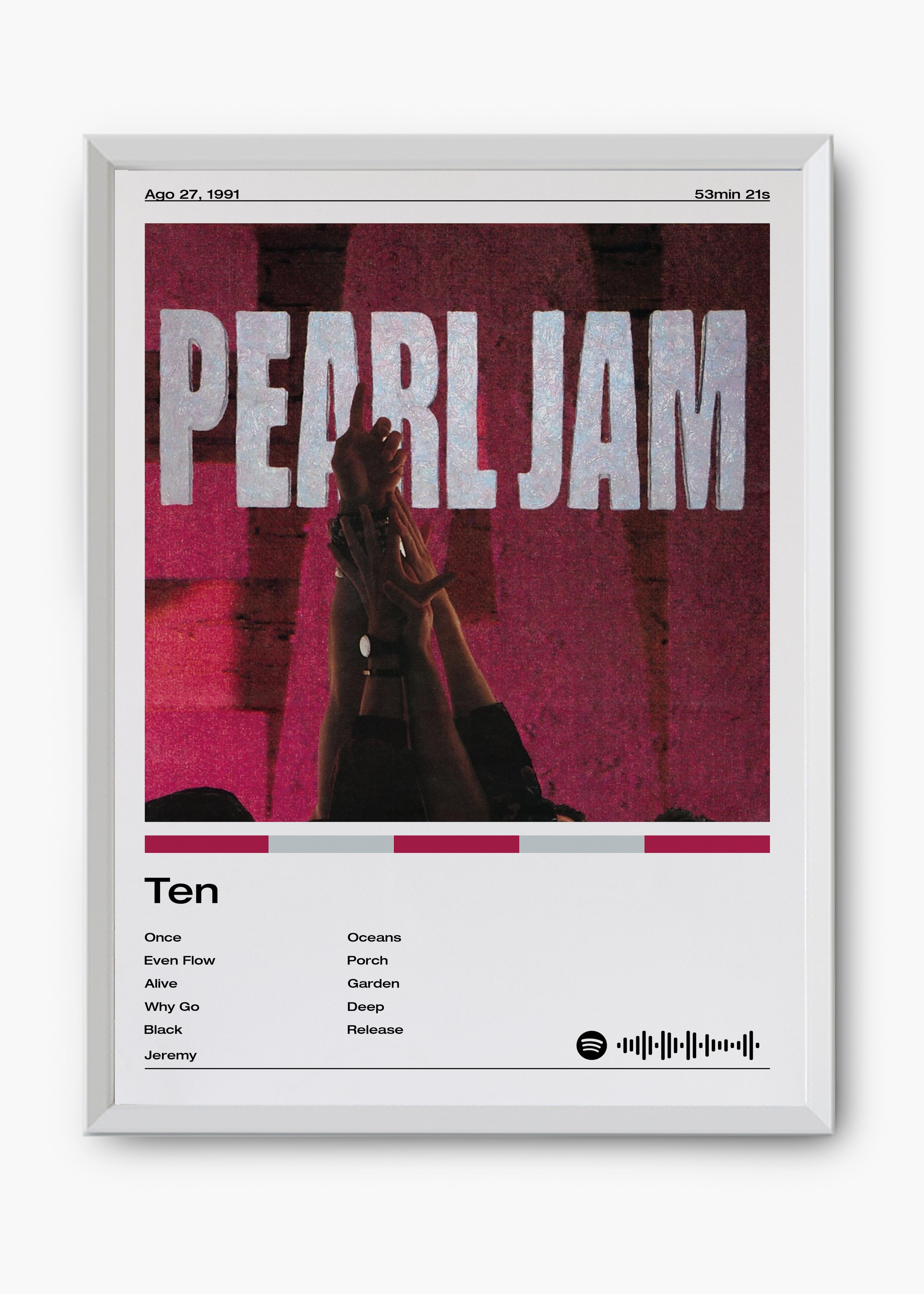 Quadro Pearl Jam Ten