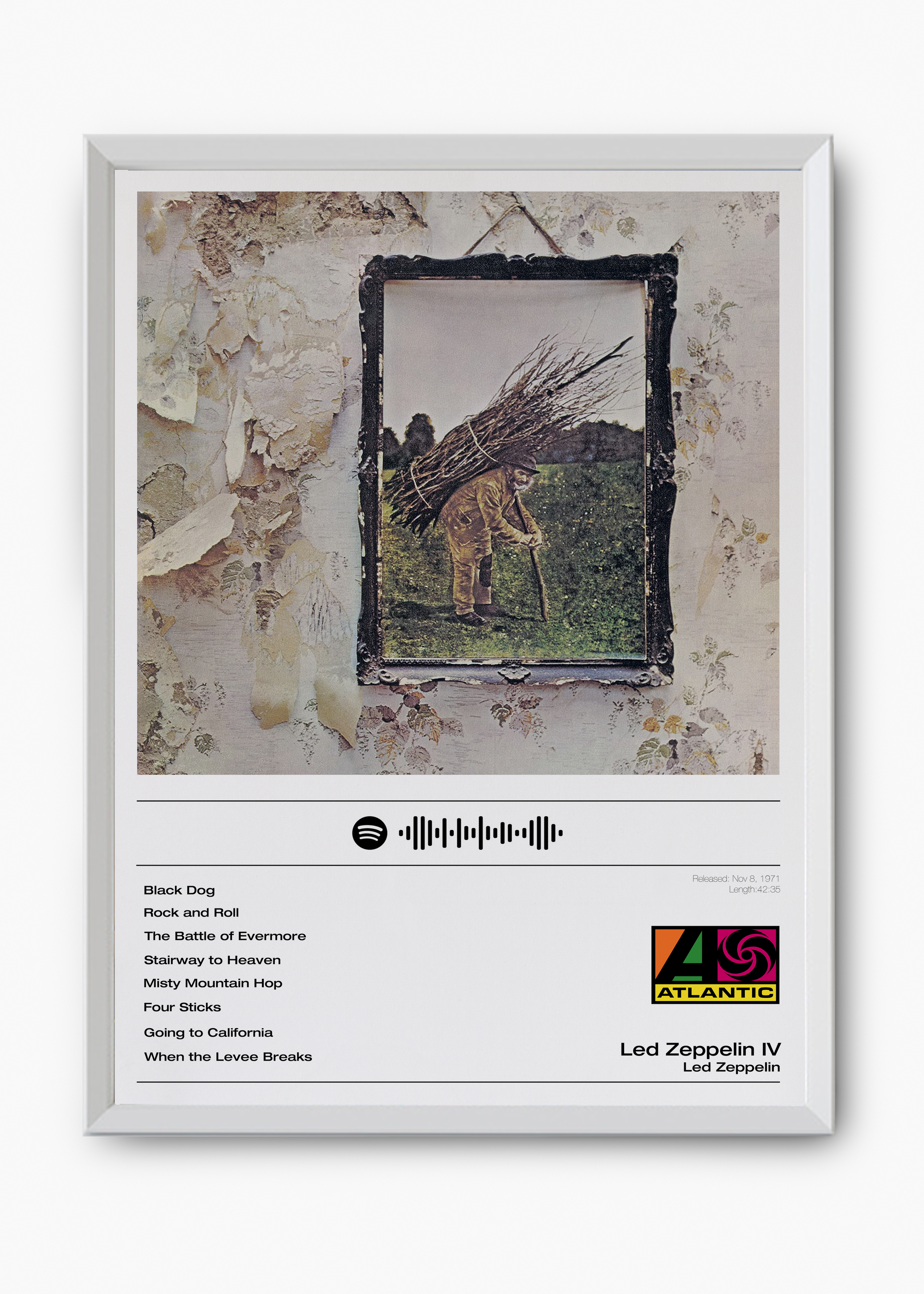 Quadro Led Zeppelin IV II - 8