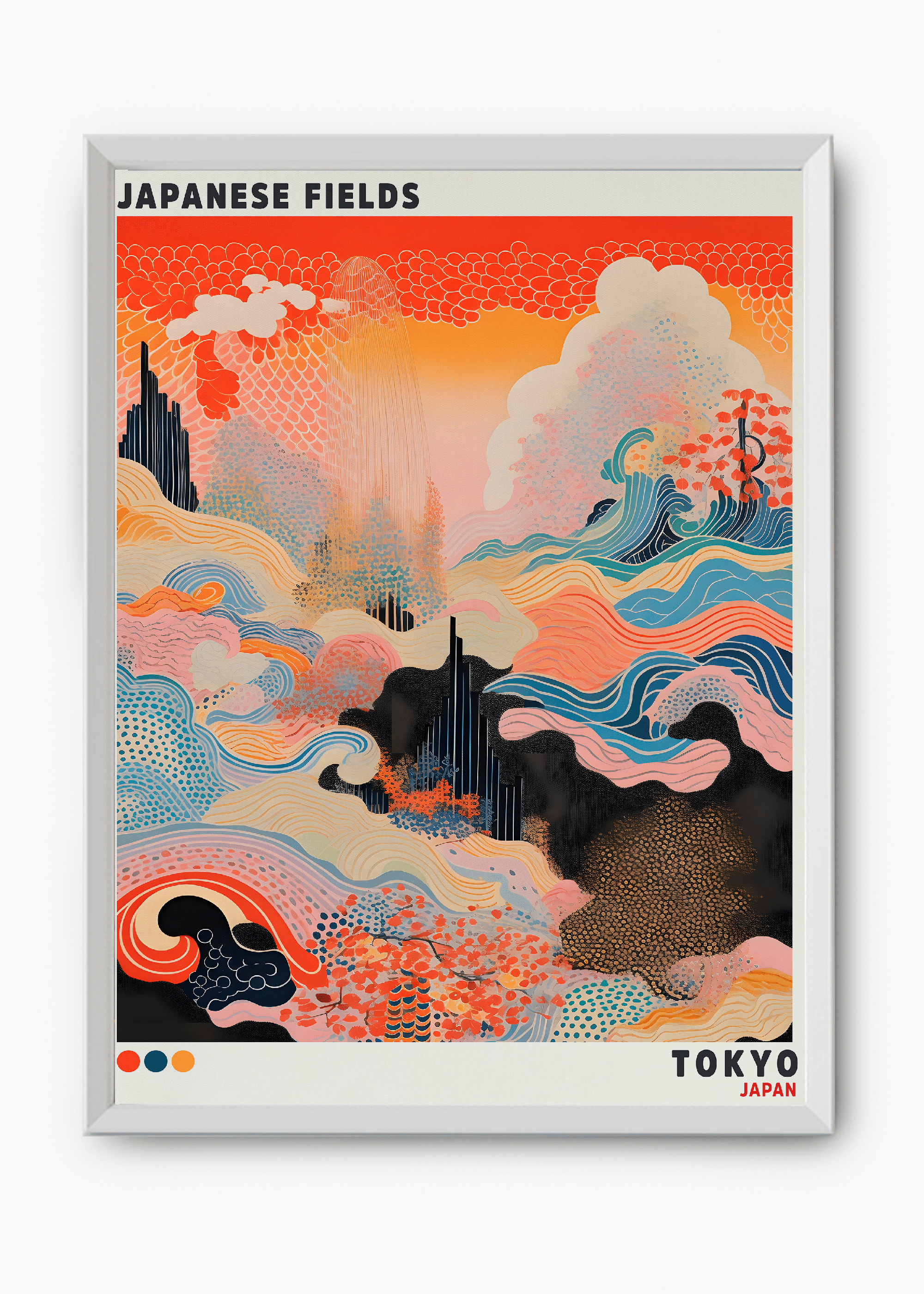 Quadro Japones Fields - 8