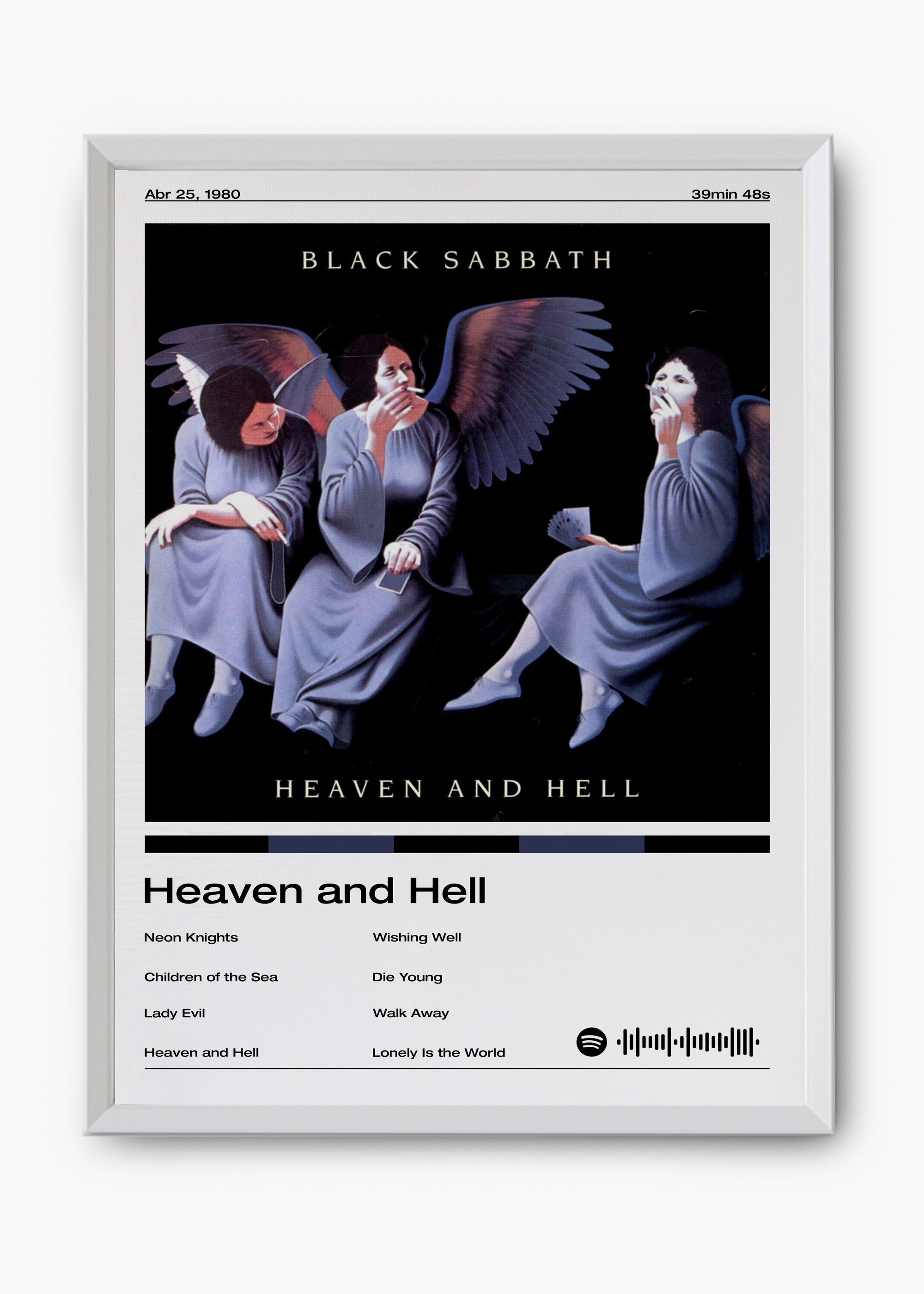 Quadro Black Sabbath Heaven and Hell - 8