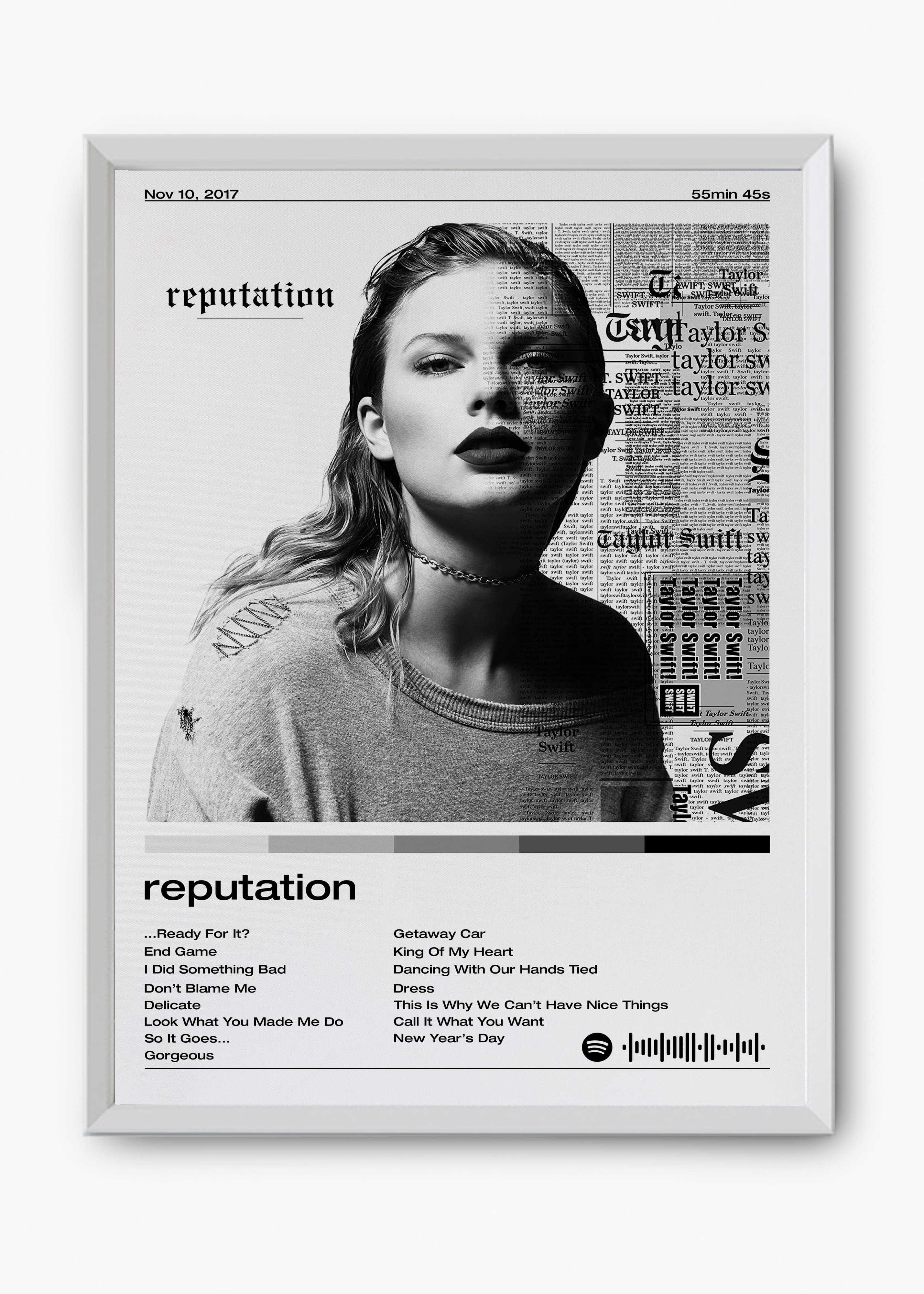 Quadro Taylor Swift Reputation