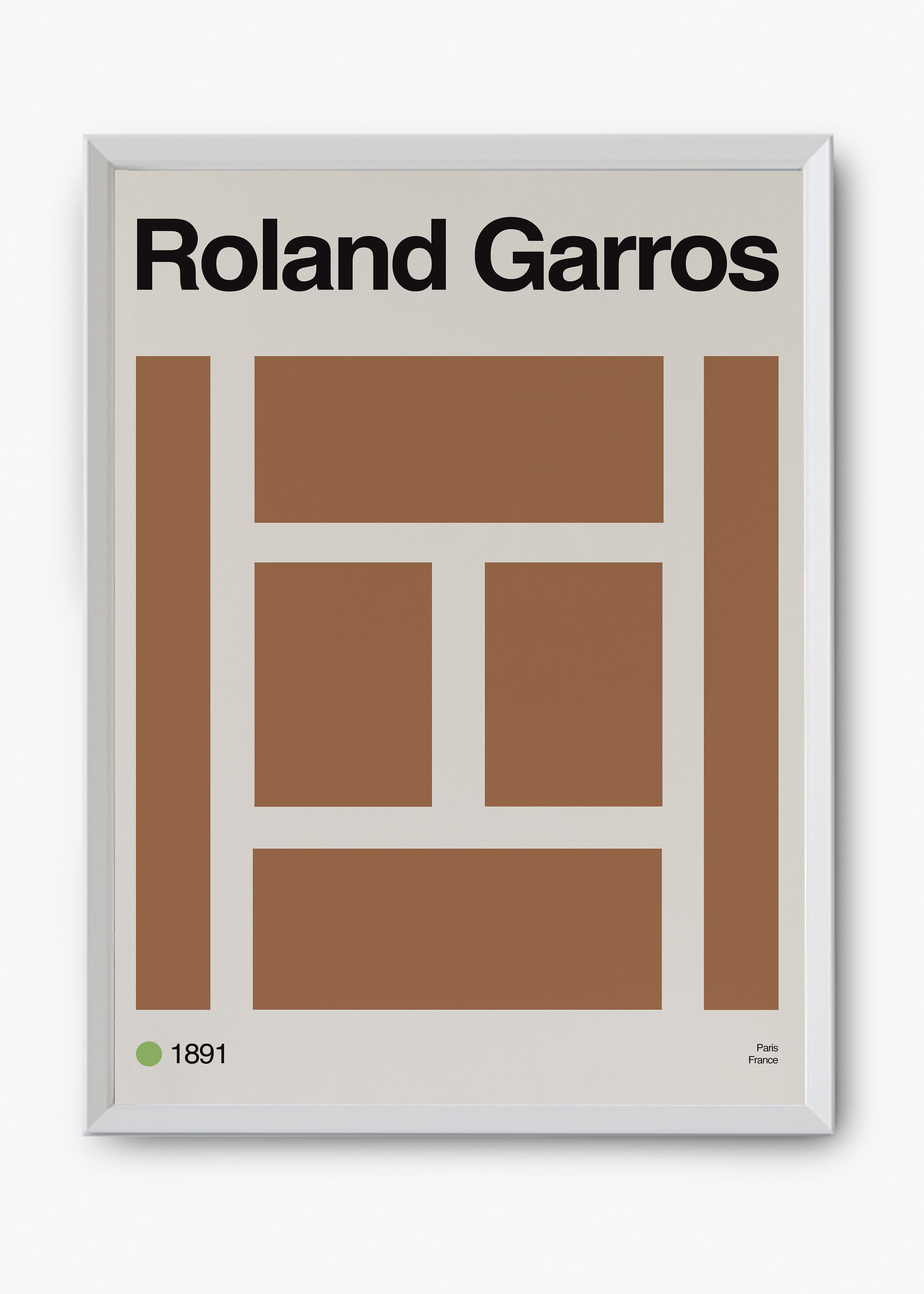 Quadro Tênis Roland Garros