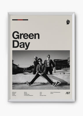 Quadro Green Day Banda
