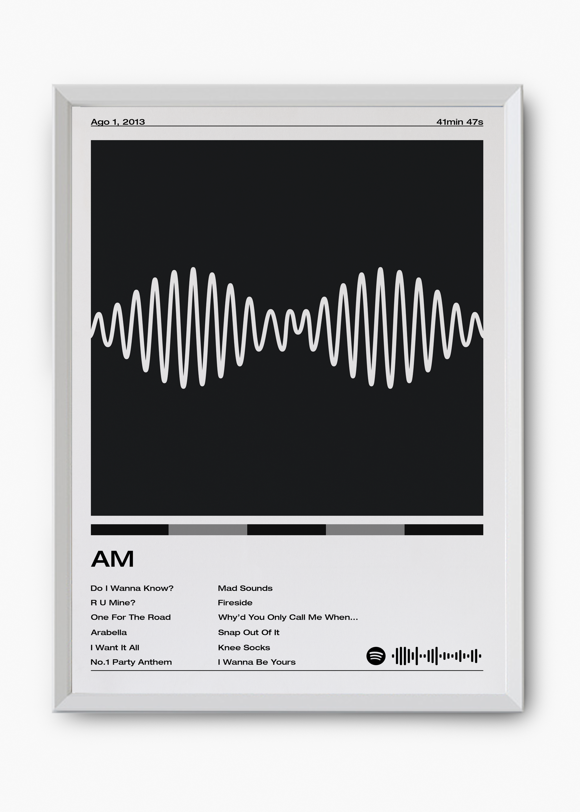 Quadro Arctic Monkeys AM - 8