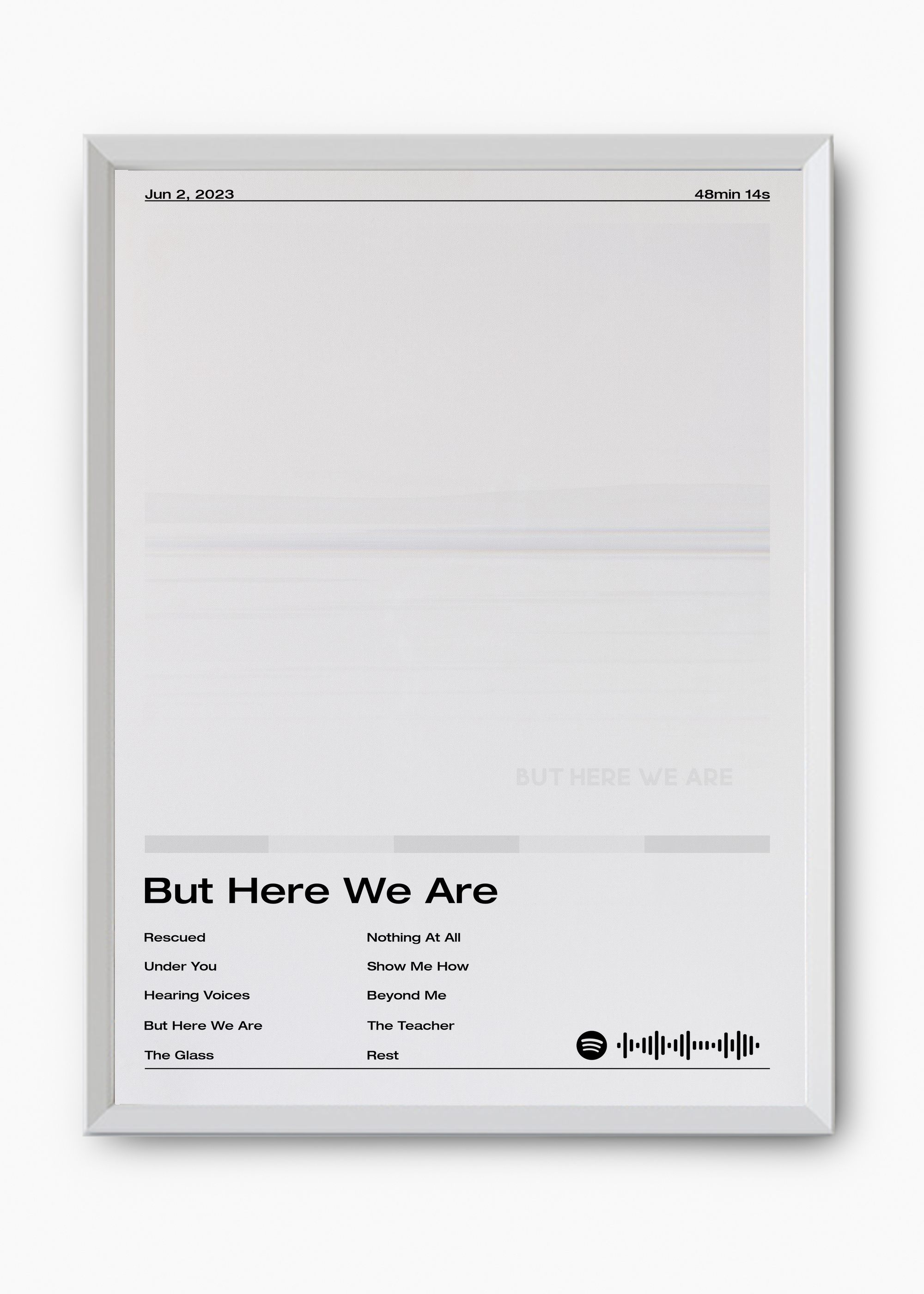 Quadro Foo Fighters But Here We Are - 8
