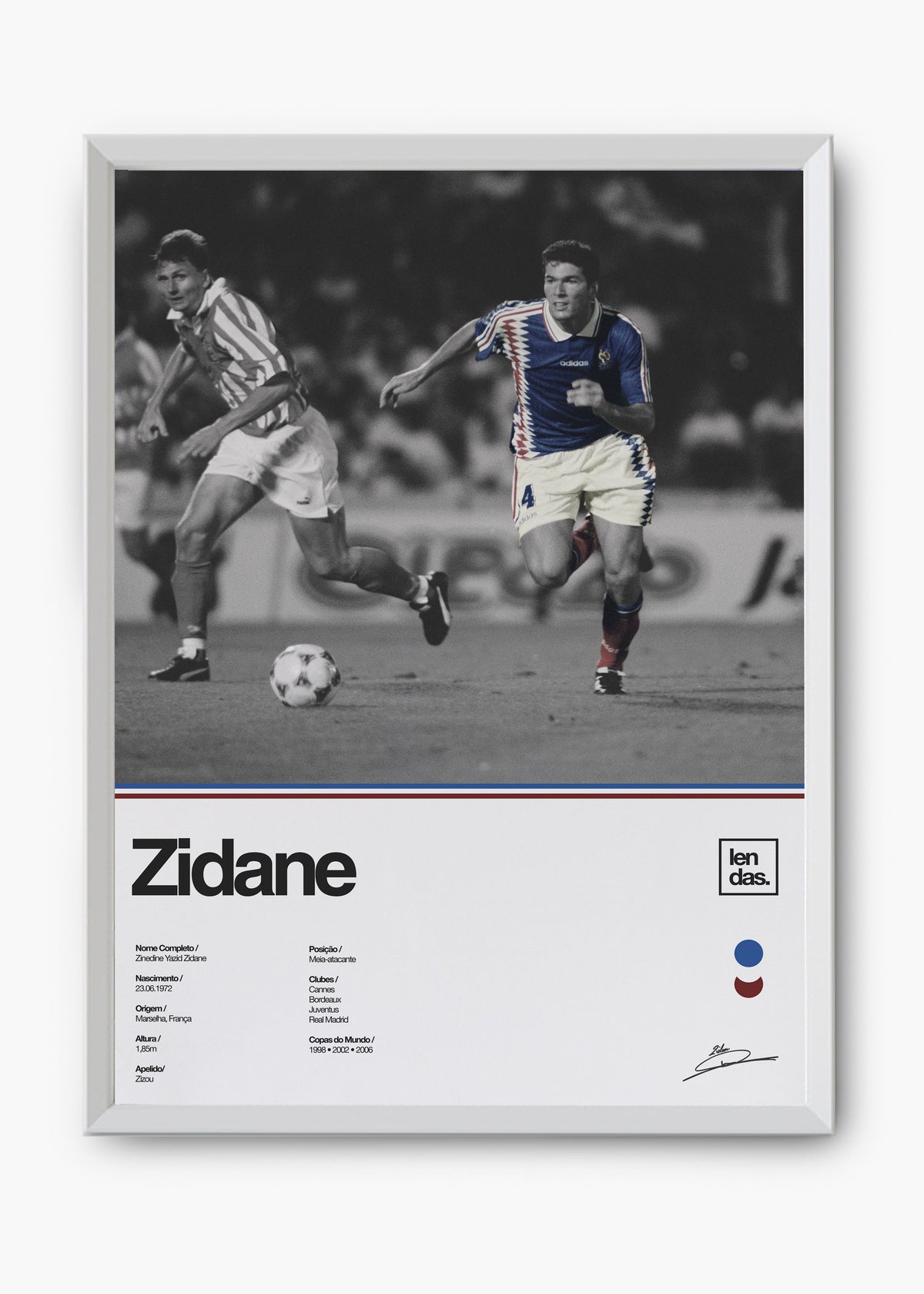 Quadro Zidane