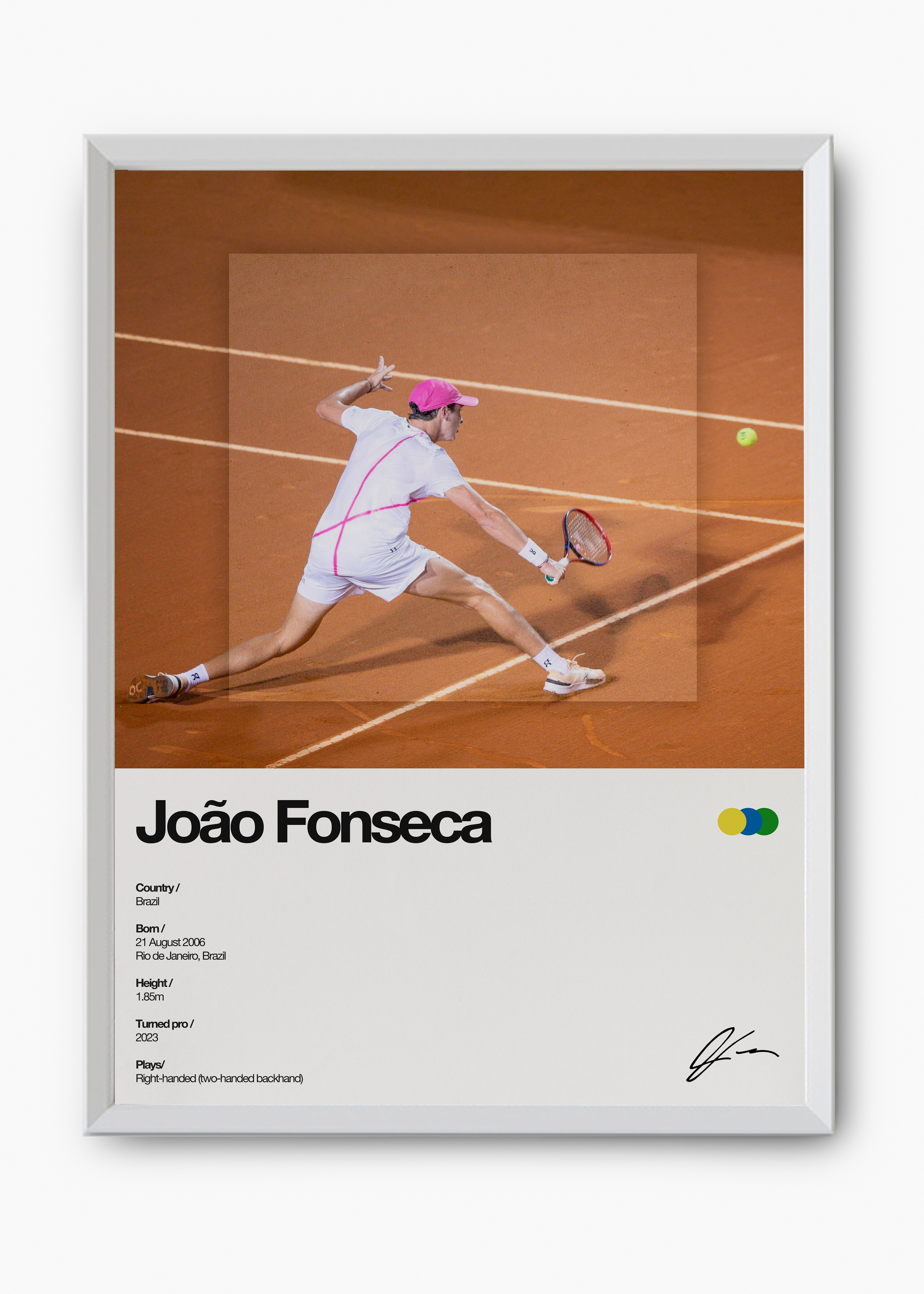 Quadro João Fonseca - 8