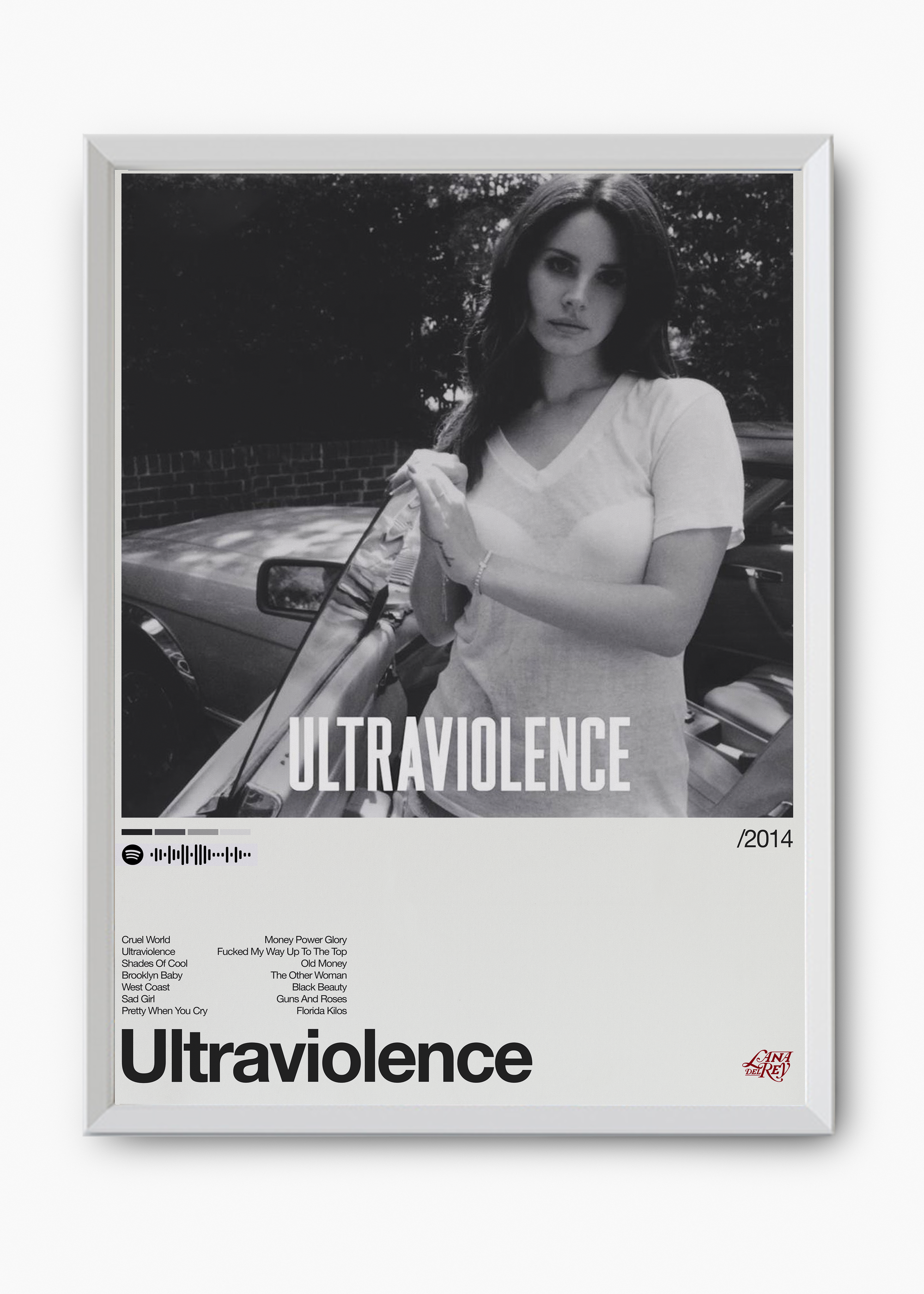 Quadro Lana Del Rey Ultraviolence II - 8