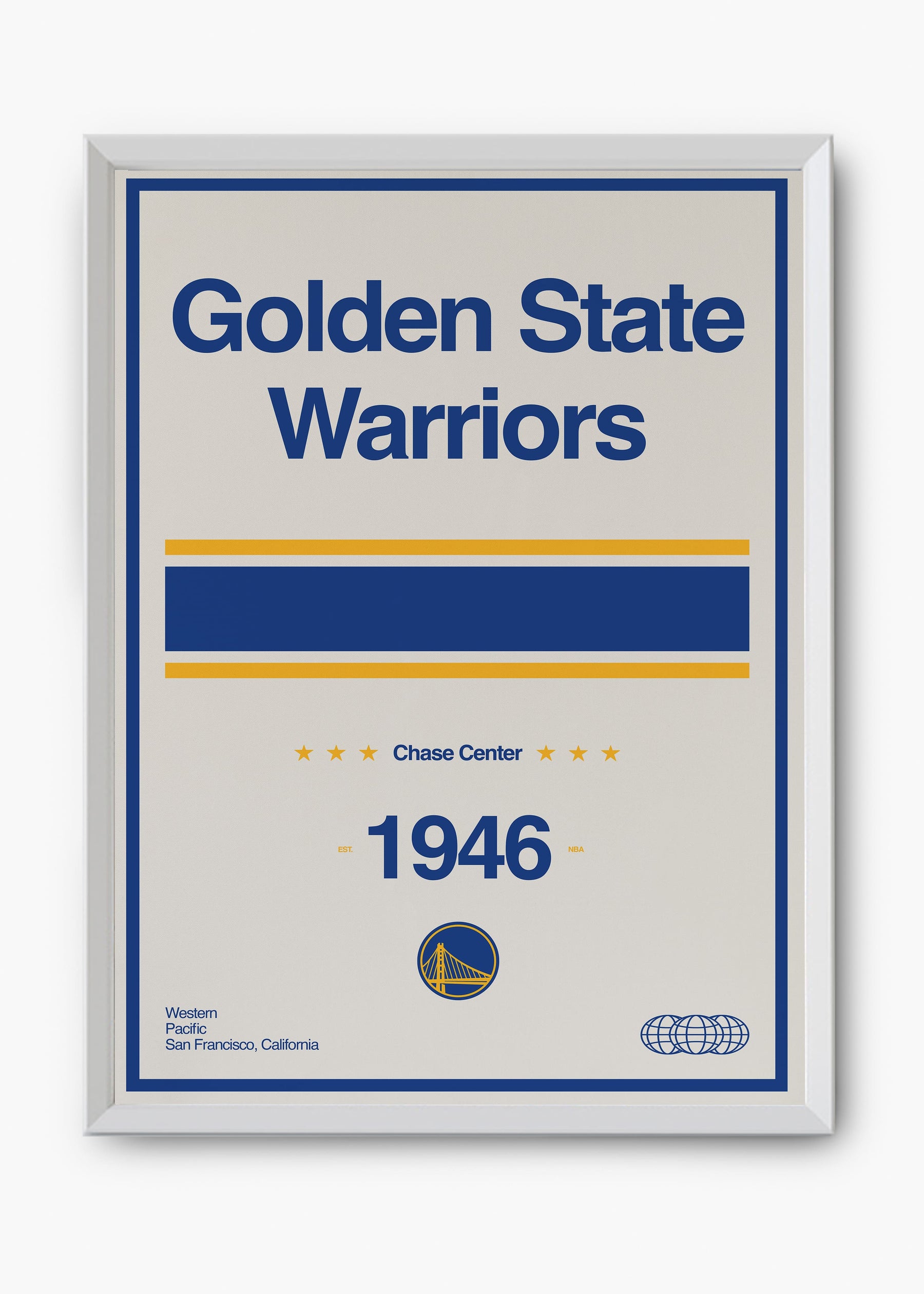 Quadro NBA Golden State Warriors