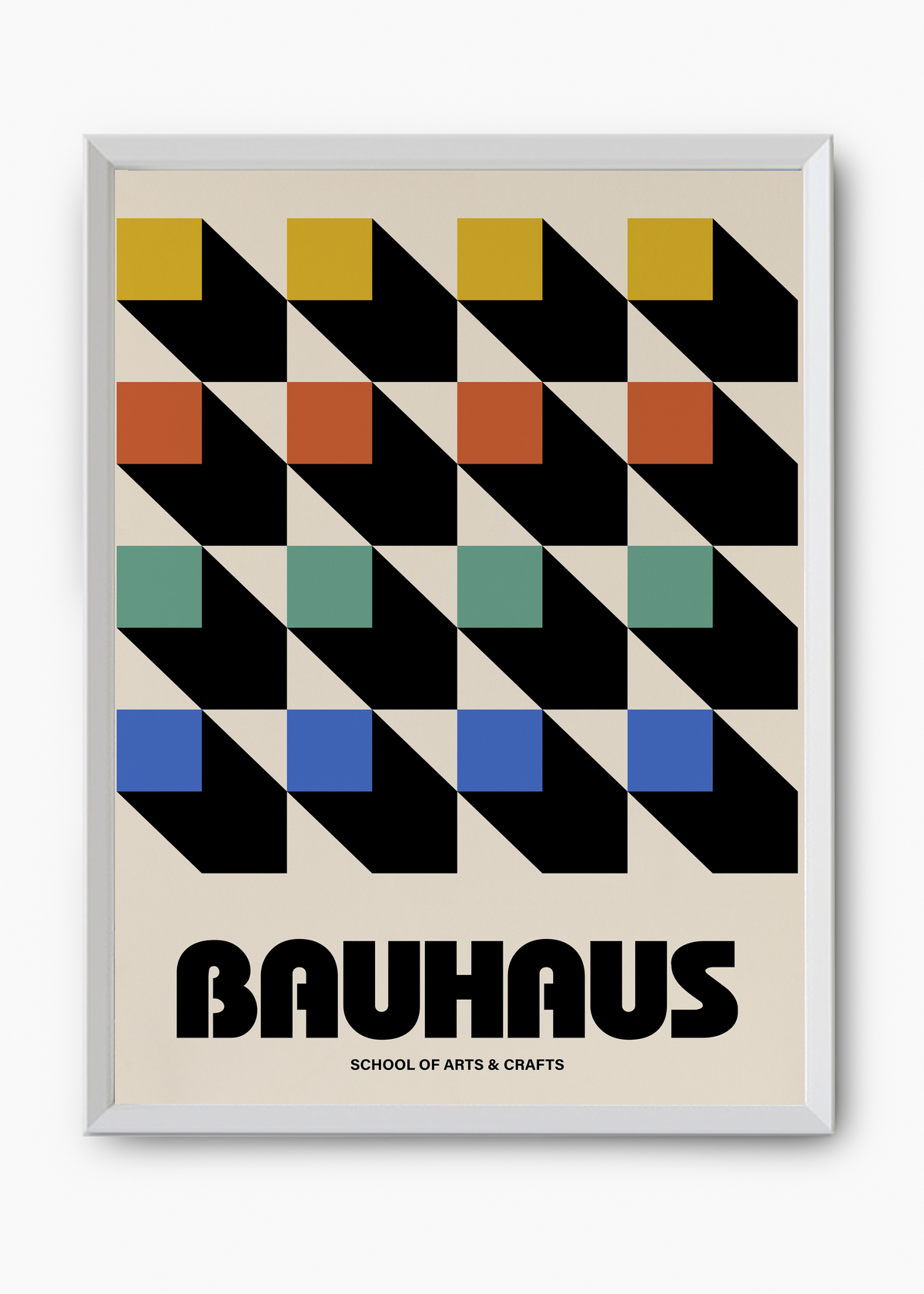 Quadro Bauhaus Bold Abstraction - 8