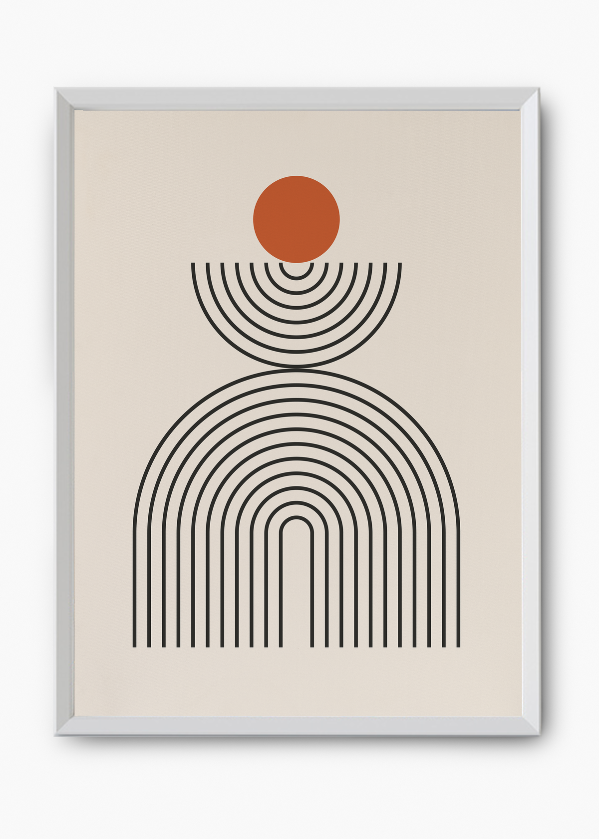 Quadro Bauhaus Abstract Harmony I - 8