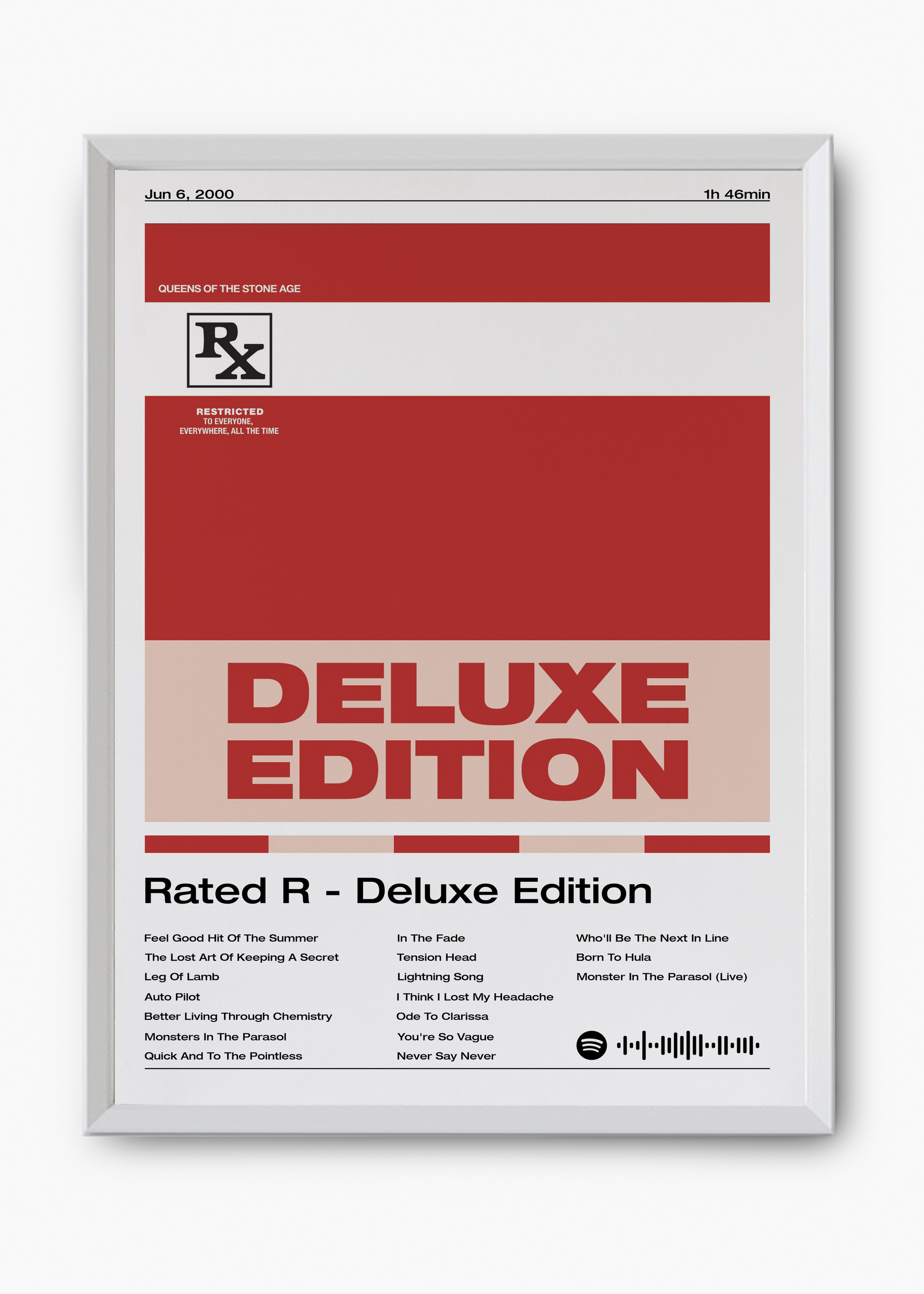 Quadro Queens of The Stone Age Rated R (Deluxe Edition) - 8