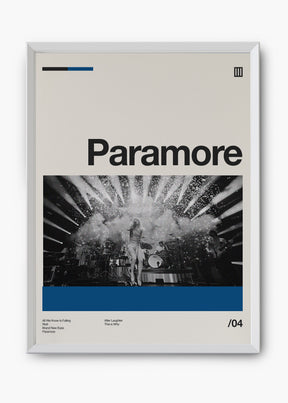 Quadro Paramore Banda