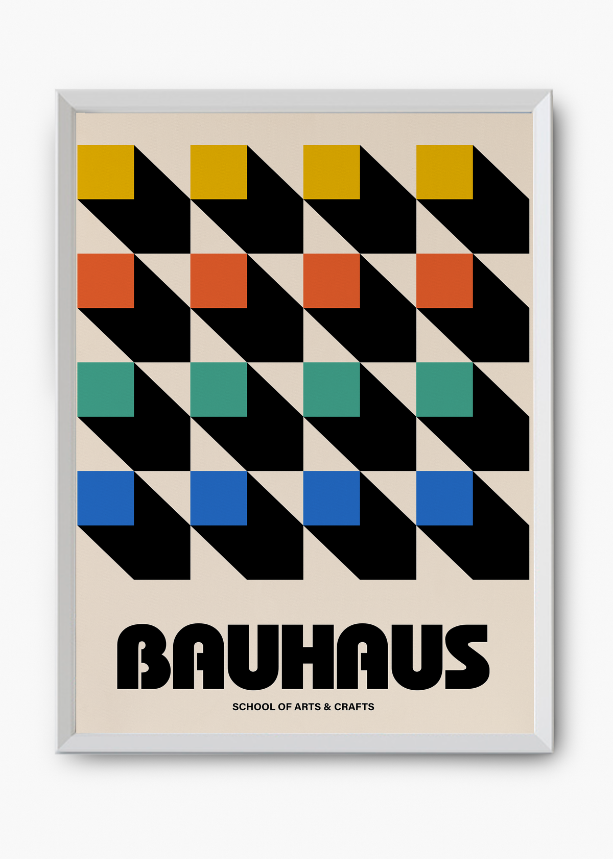 Quadro Bauhaus Bold Abstraction - 8