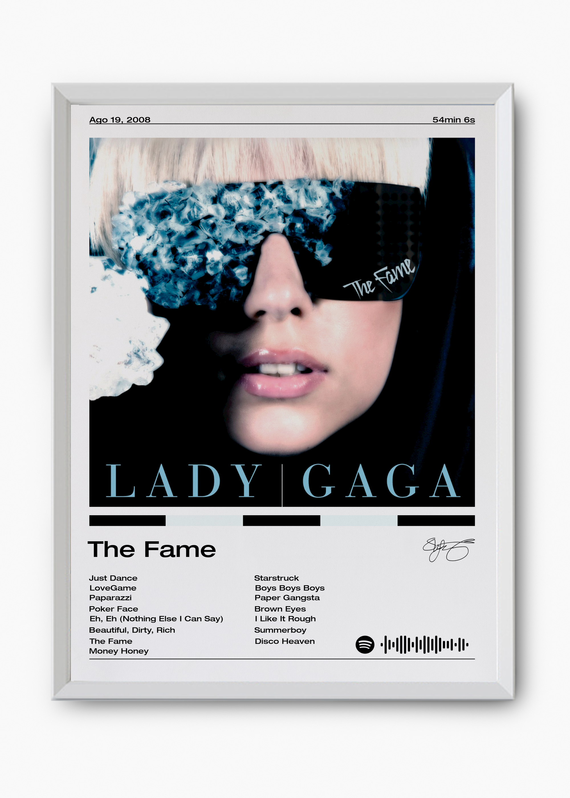 Quadro Lady Gaga The Fame - 8