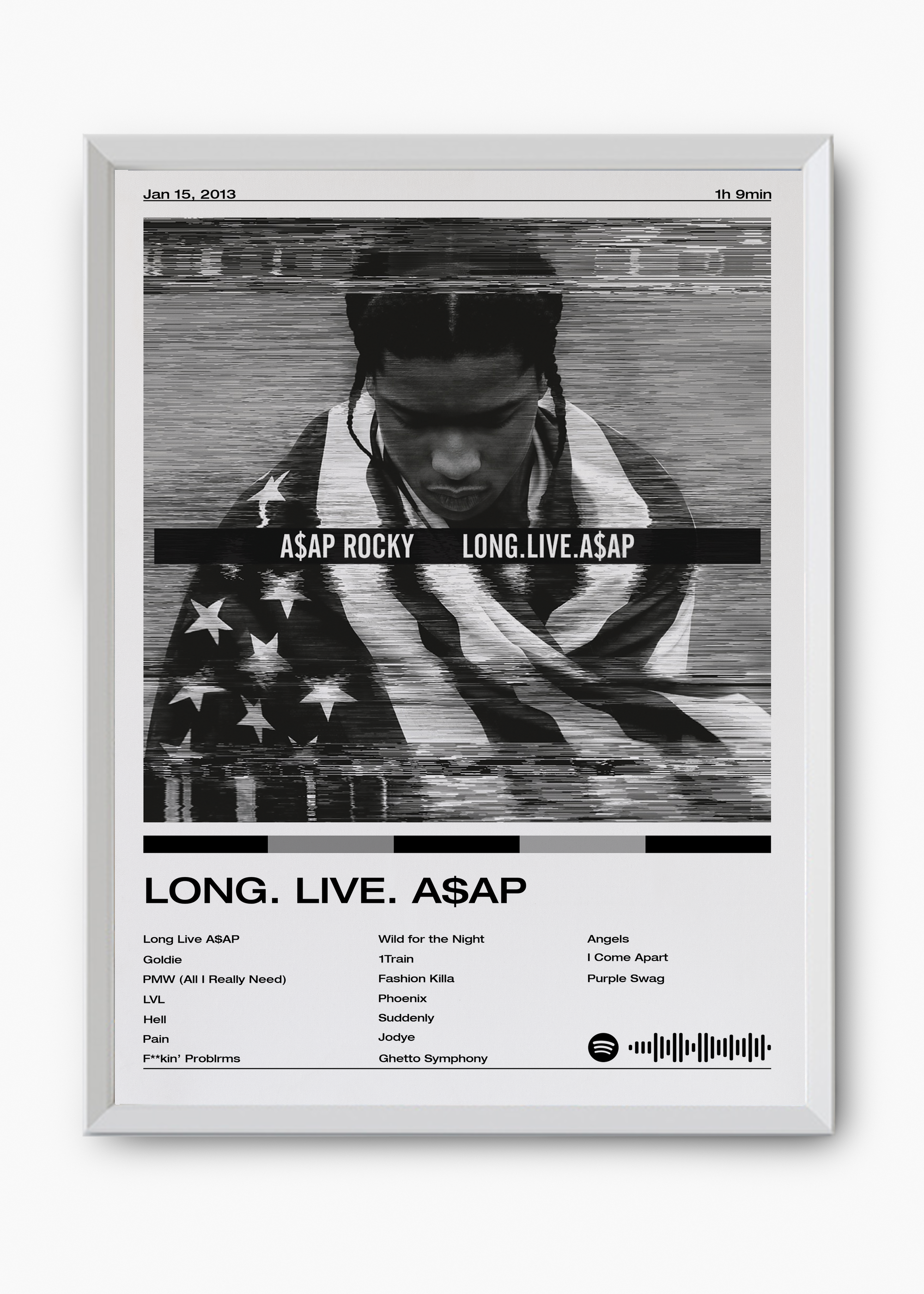 Quadro A$AP Rocky Long. Live - 8