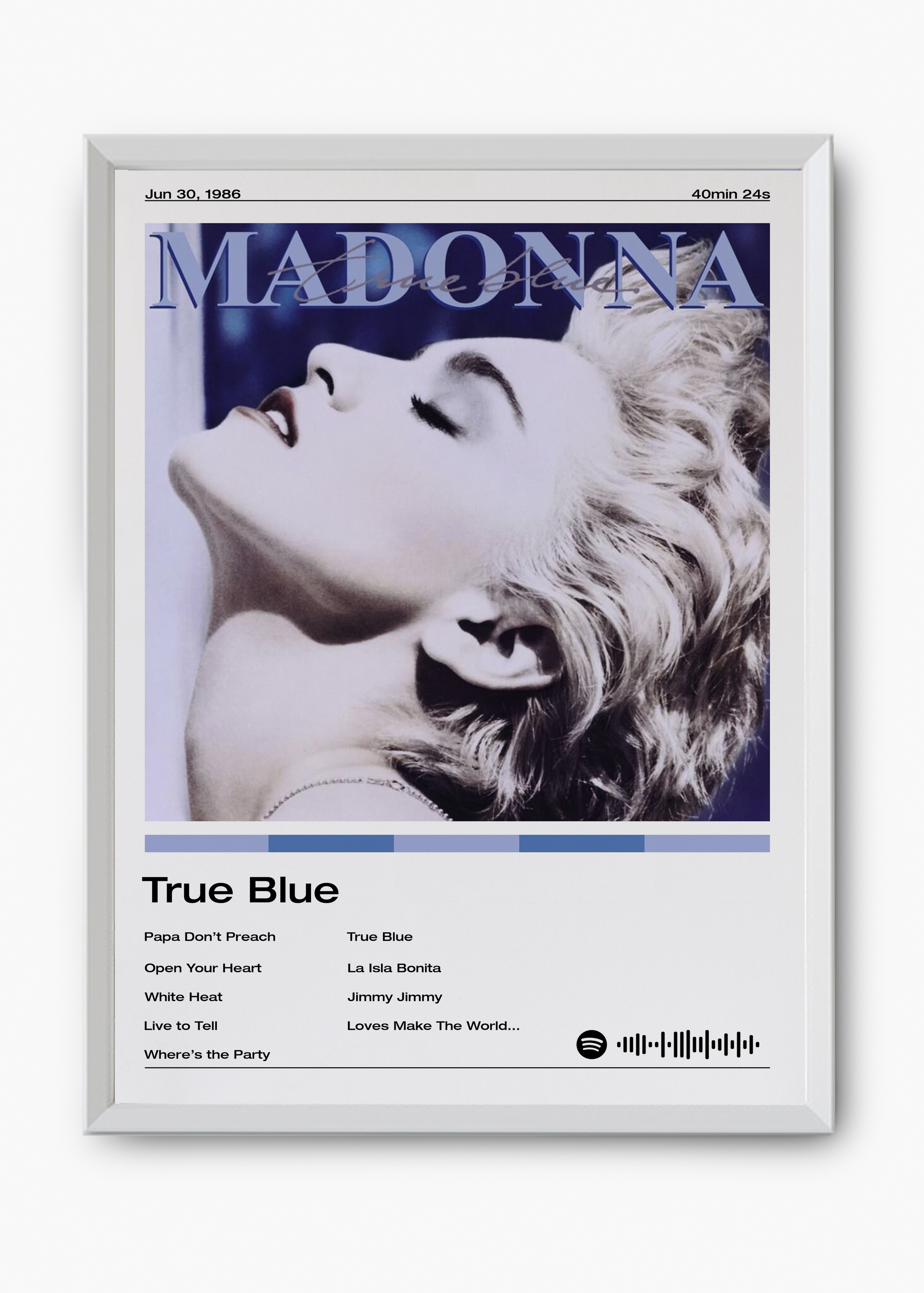 Quadro Madonna True Blue - 8