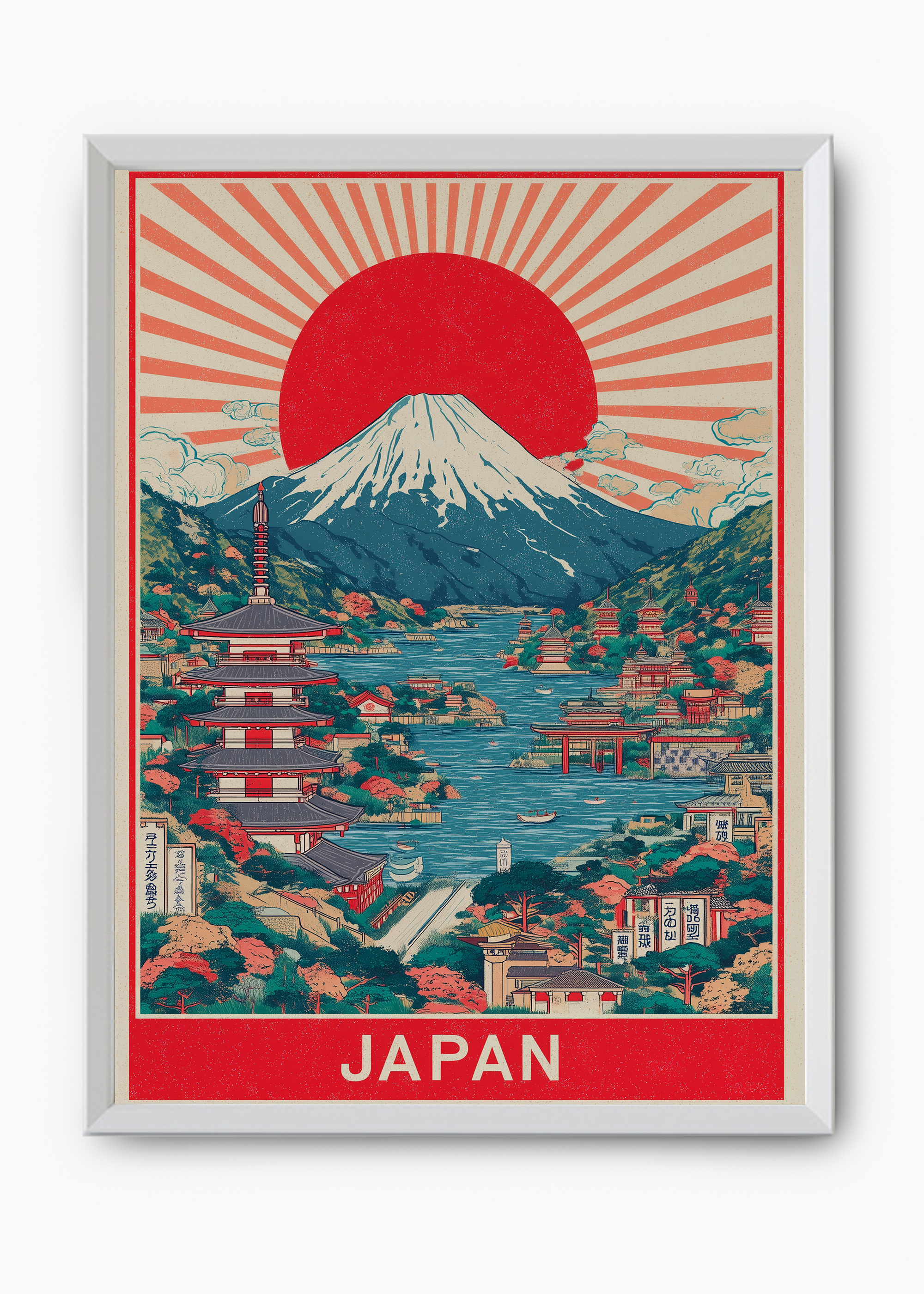 Quadro Japones Sun - 8