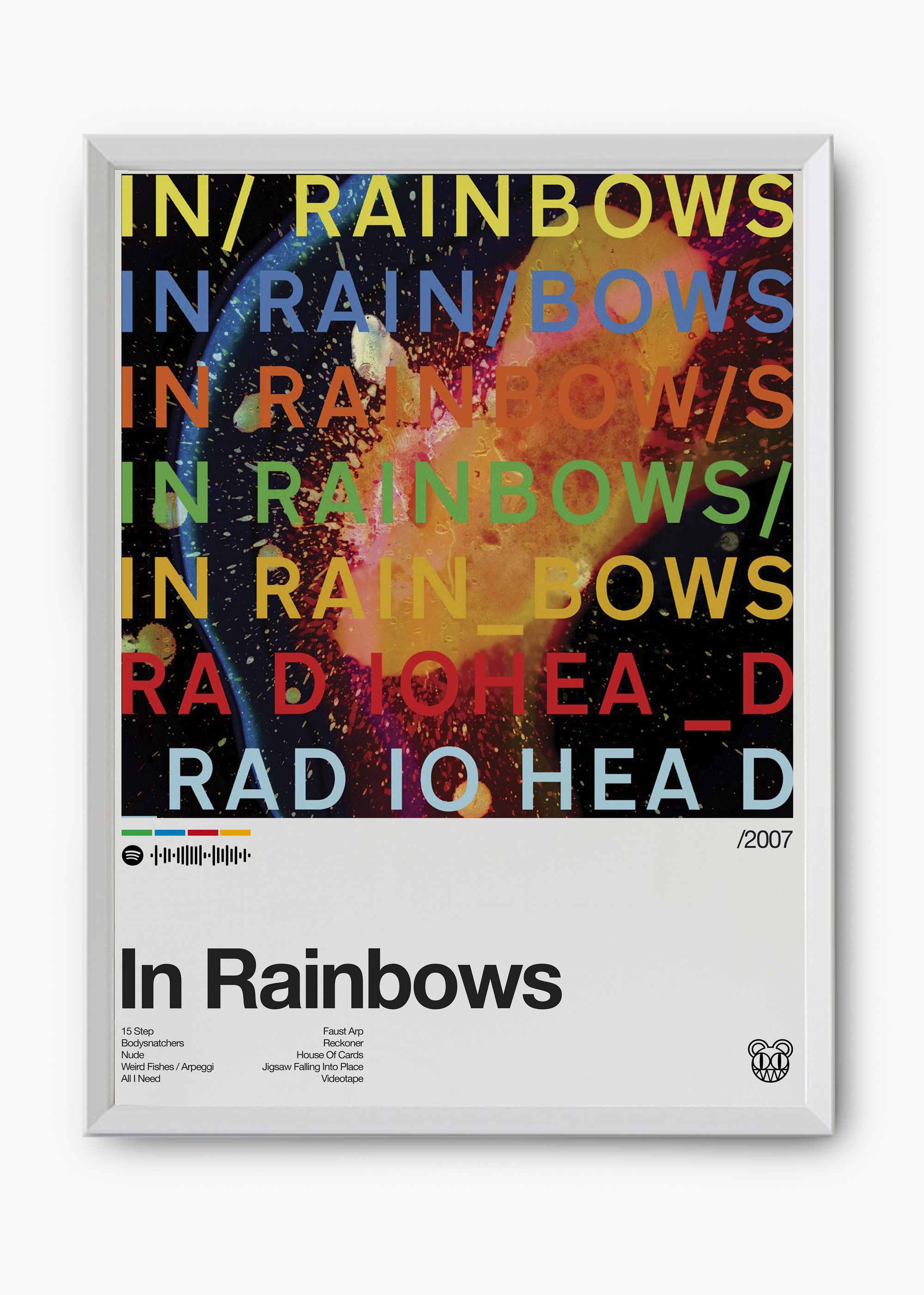Quadro Radiohead In Rainbows - 8