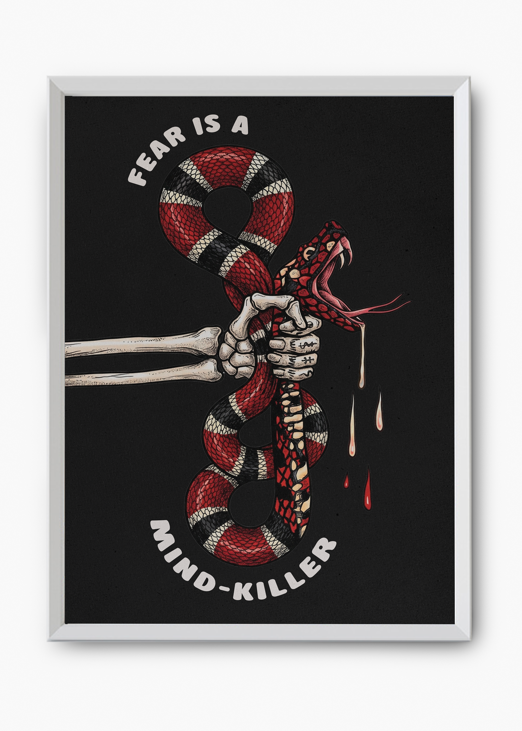 Quadro Fear Is A Mind Killer v2 - 8