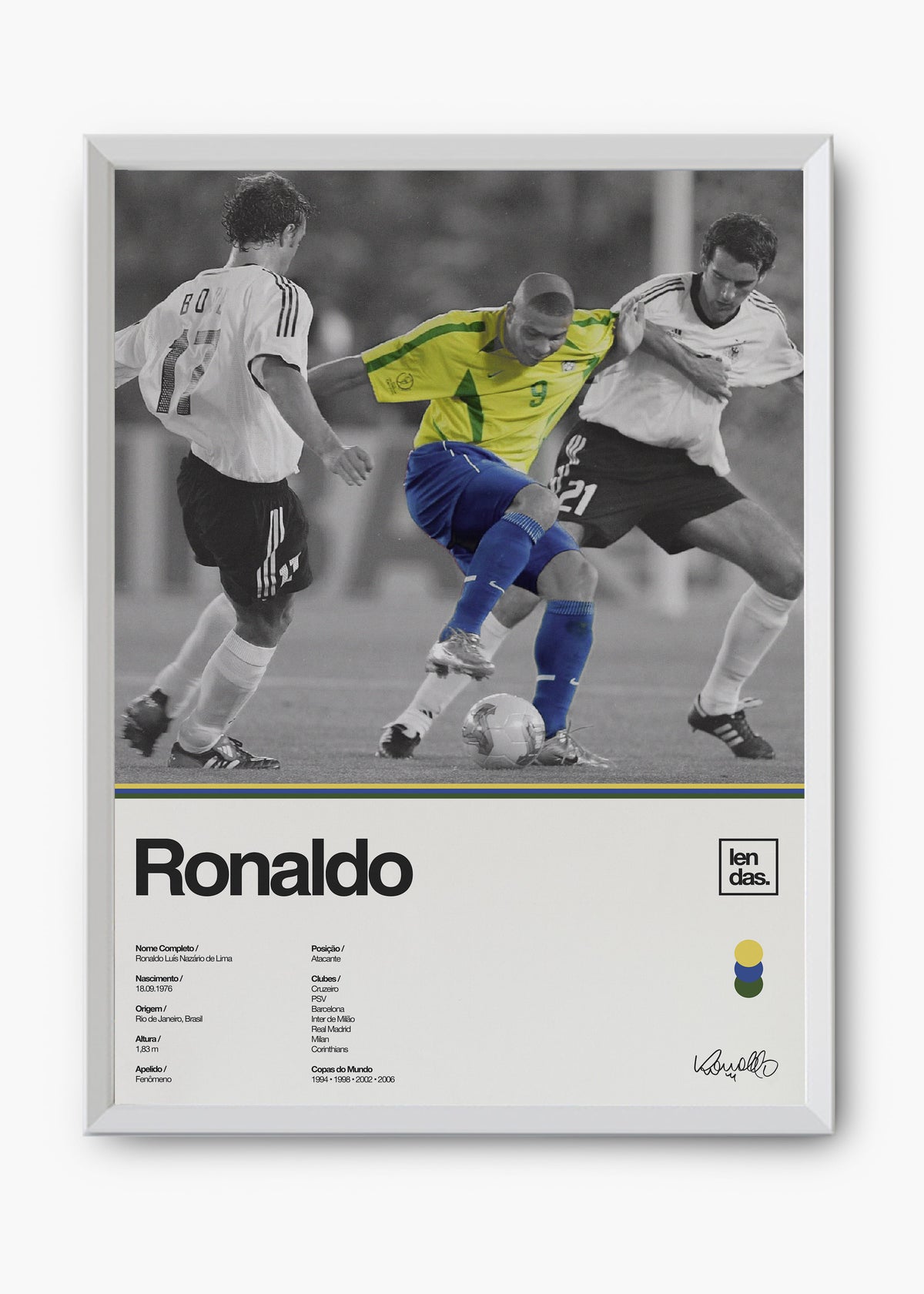 Quadro Ronaldo Fenômeno