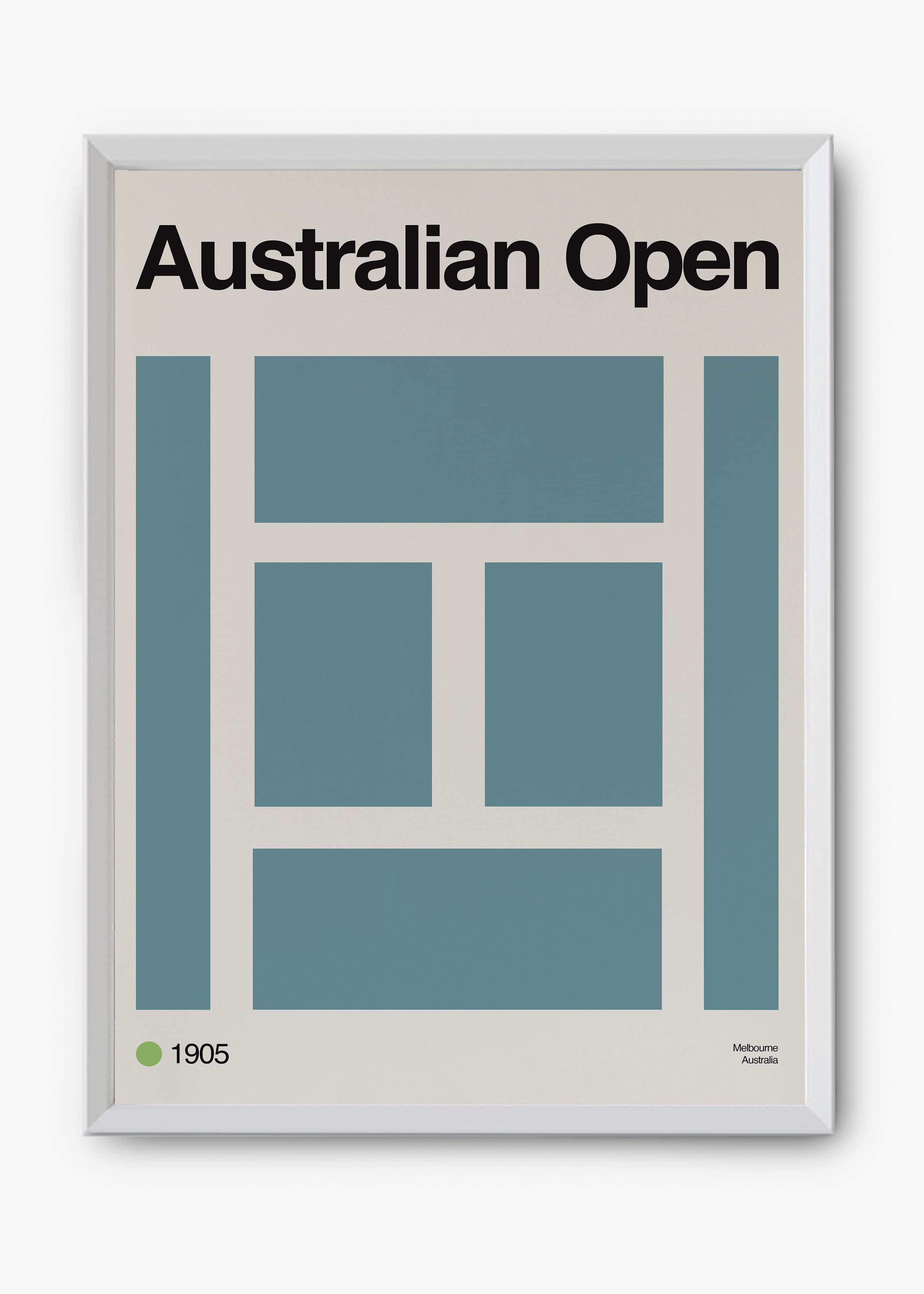 Quadro Tênis Australian Open