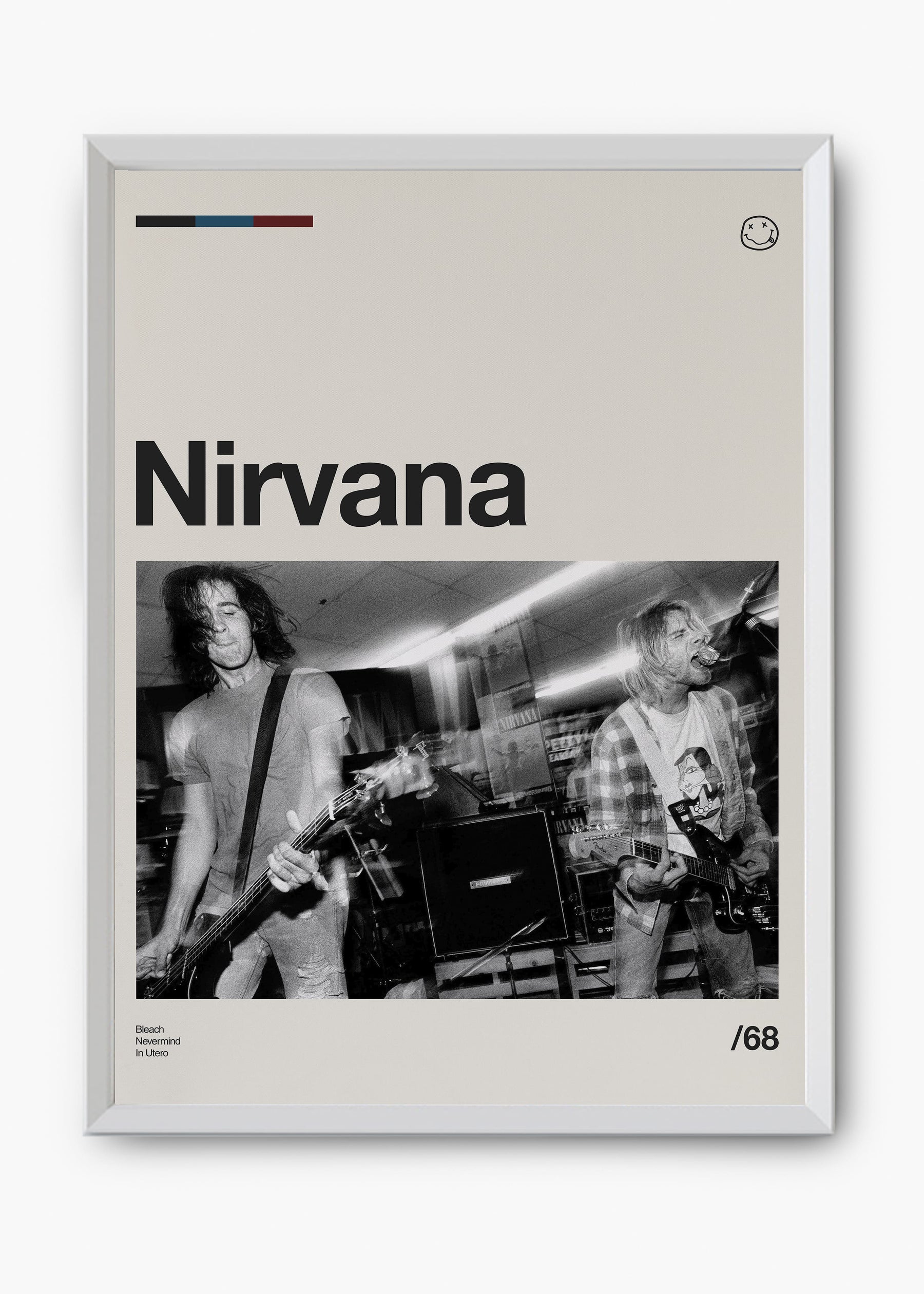 Quadro Nirvana Bandas