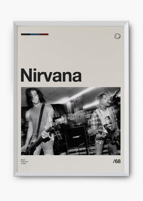 Quadro Nirvana Bandas