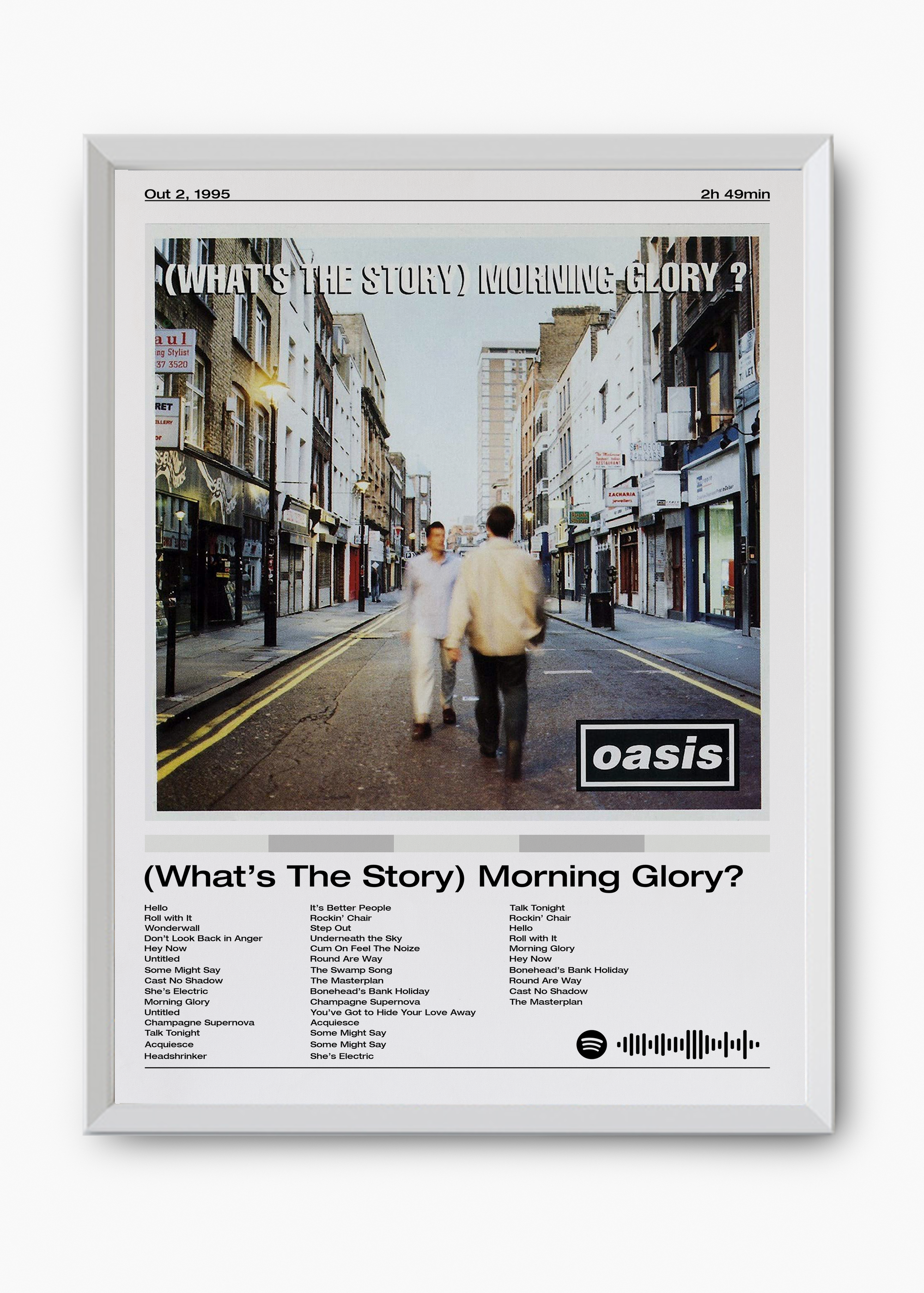 Quadro Oasis (What's The Story) Morning Glory - 8