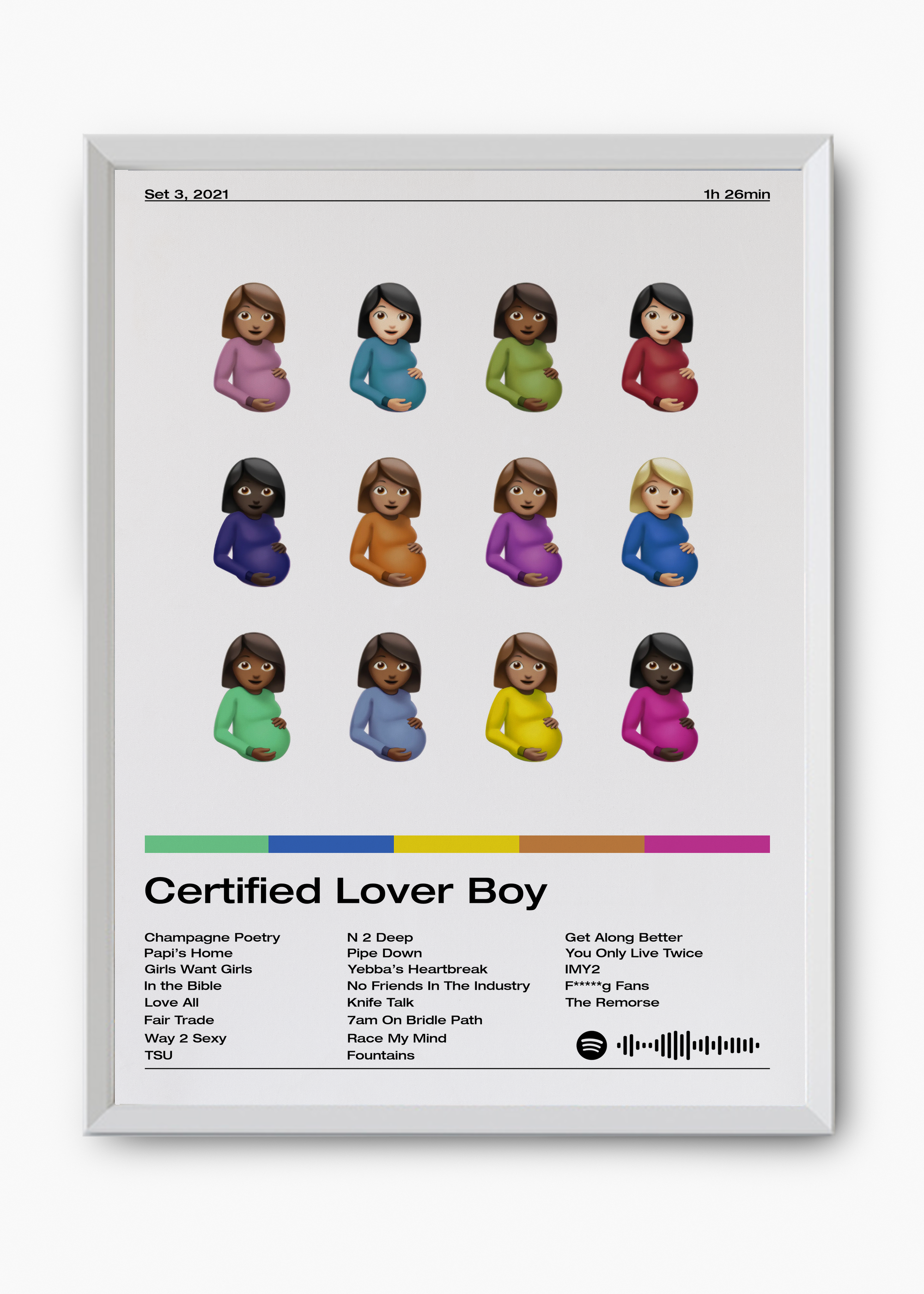 Quadro Drake Certified Lover Boy - 8