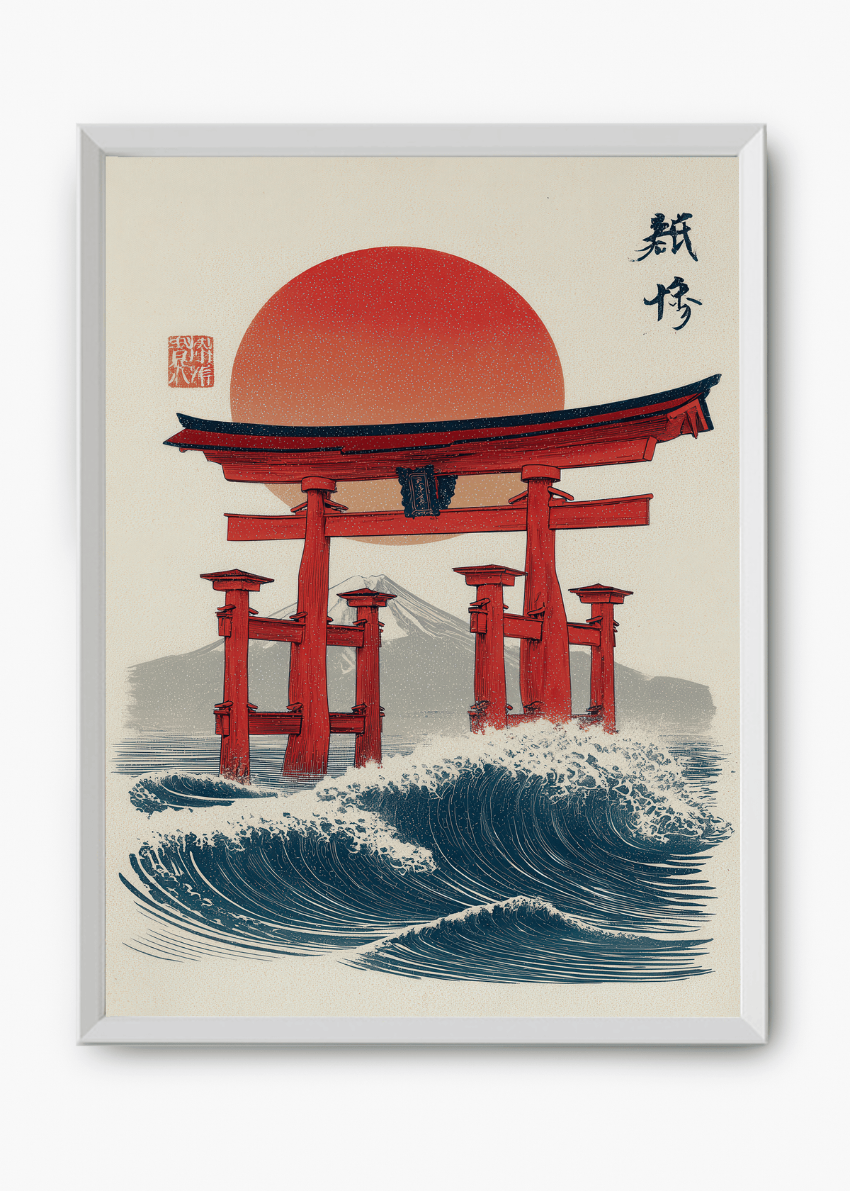 Quadro Japonês Torii Gate