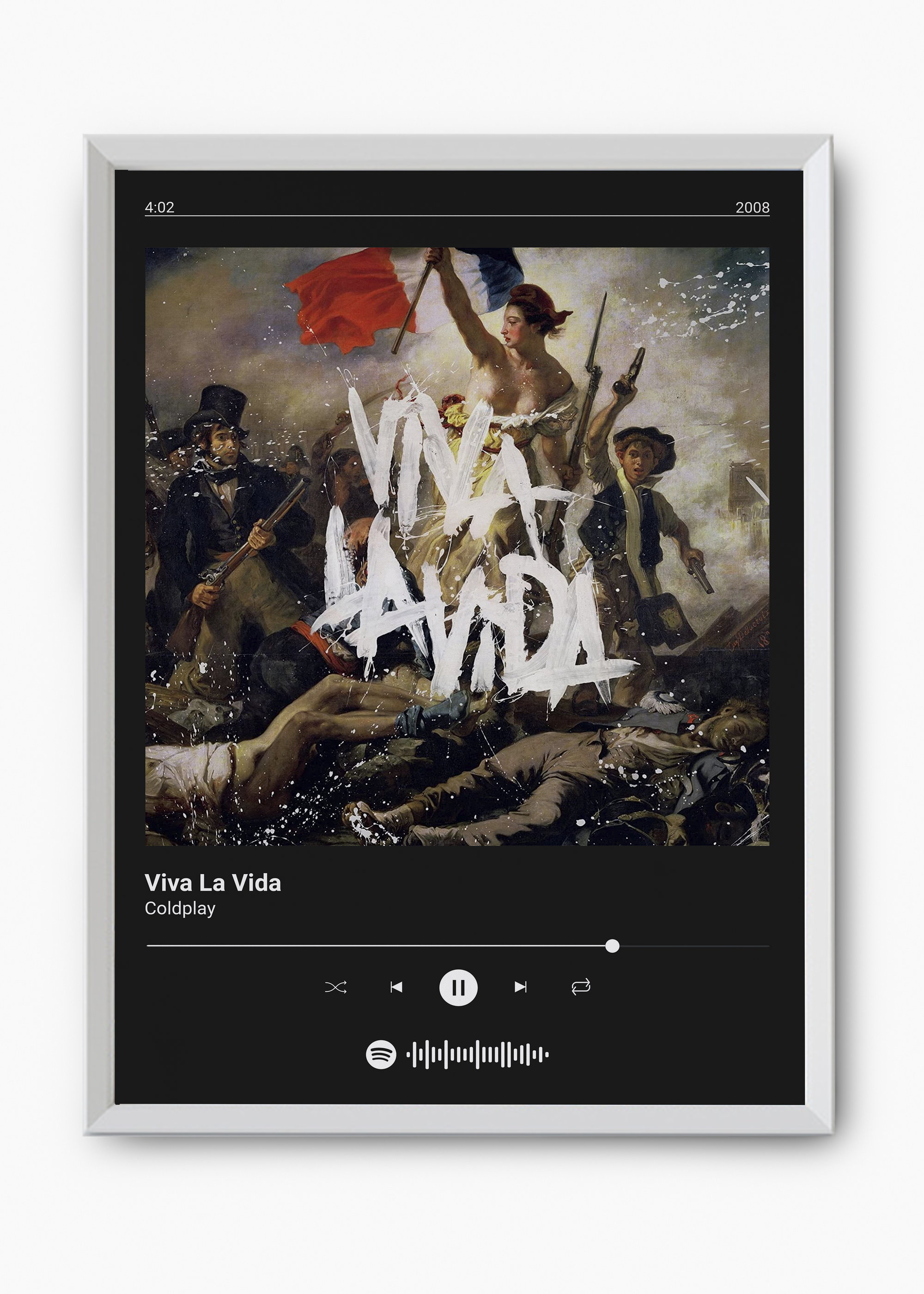 Quadro Coldplay Viva La Vida - 8