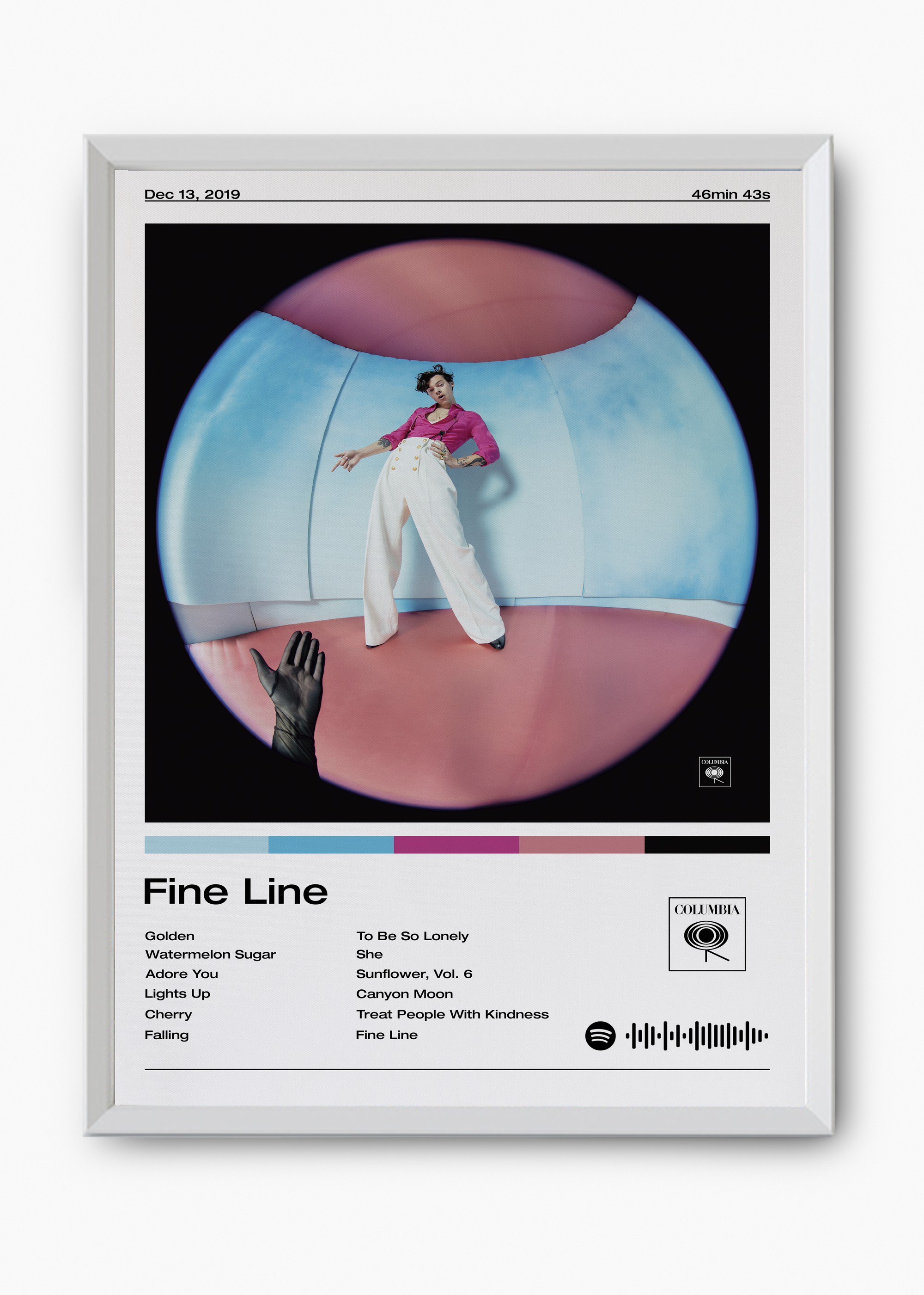 Quadro Harry Styles Fine Line - 8
