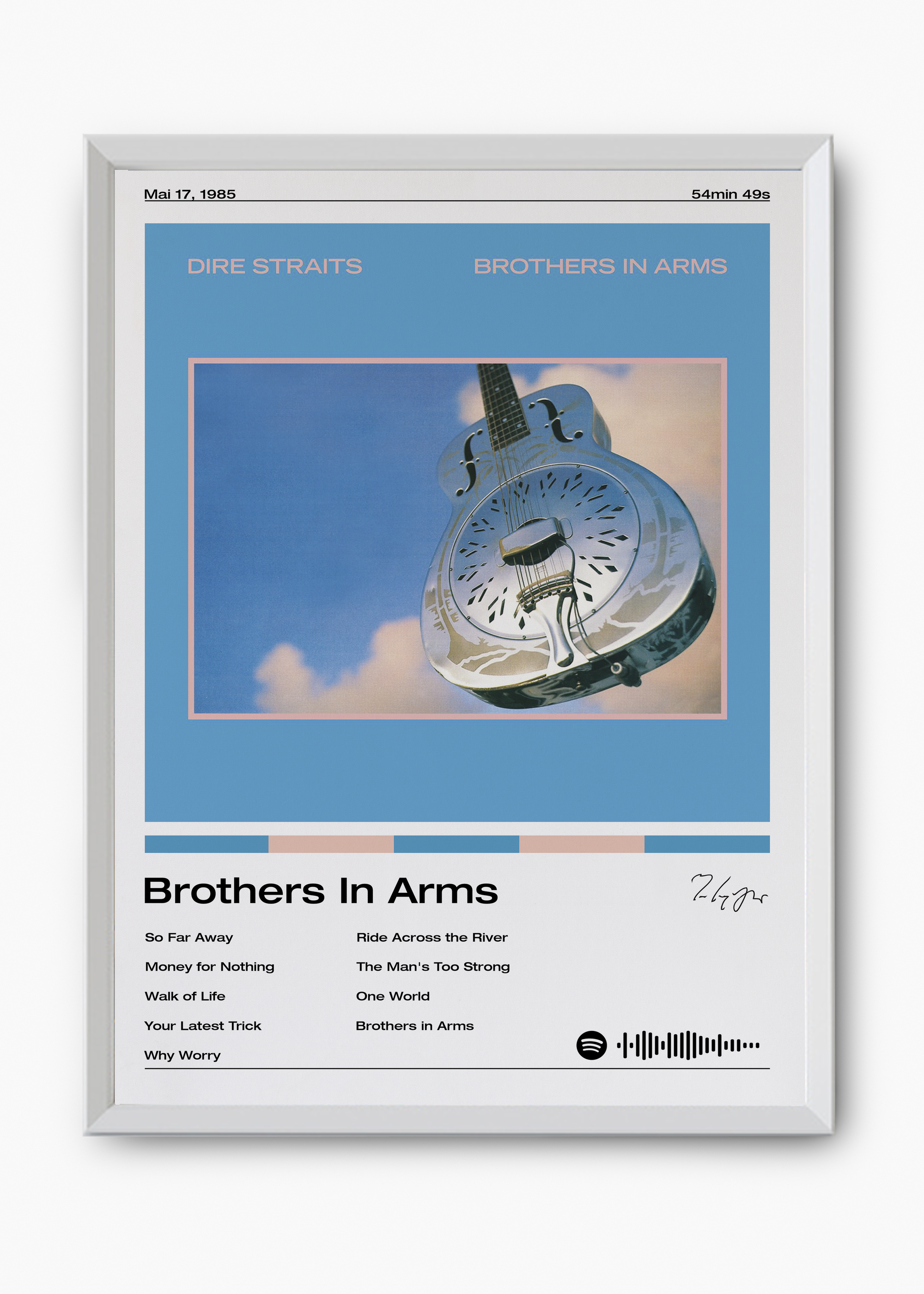 Quadro Dire Straits Brothers in Arms - 8