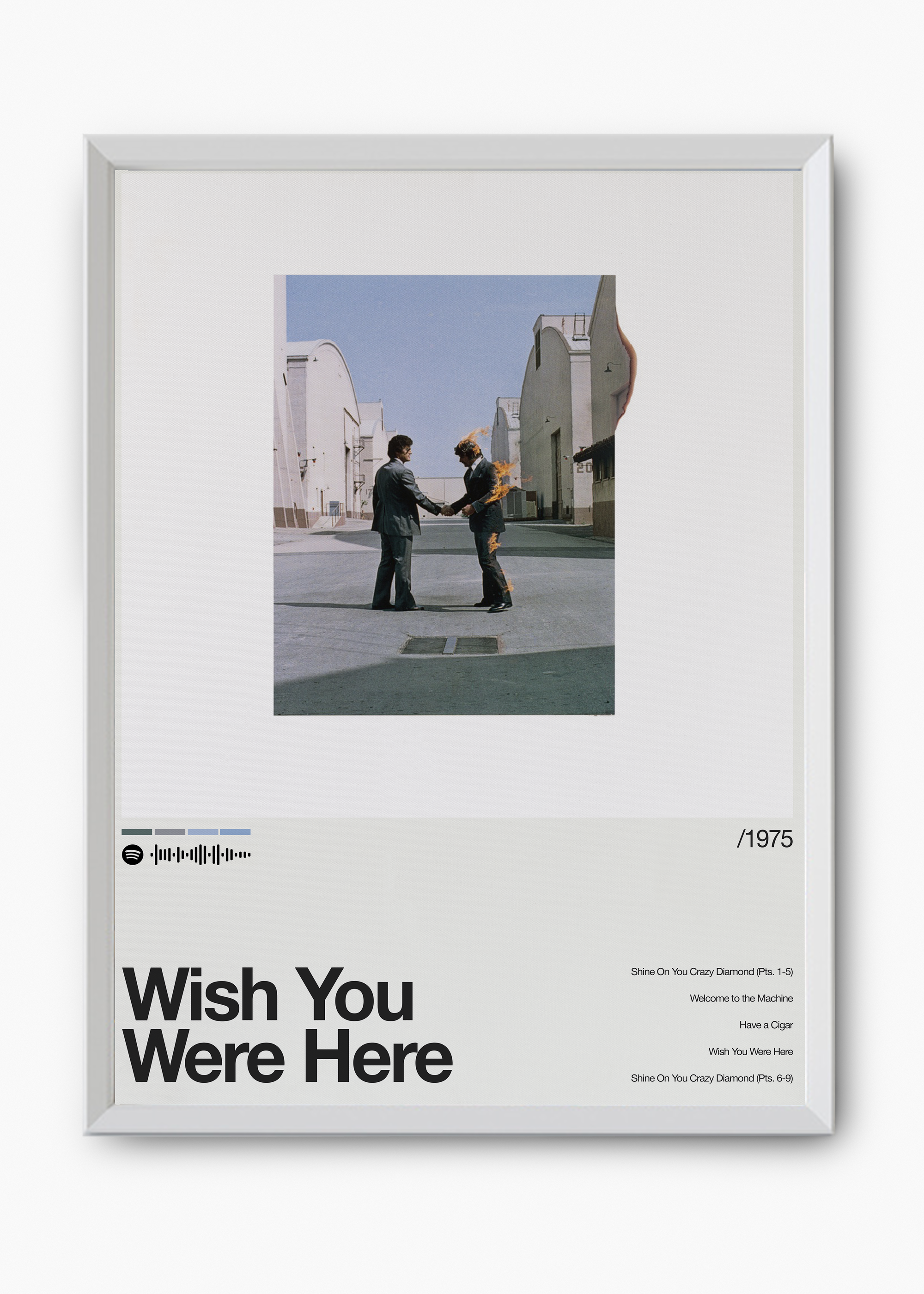 Quadro Pink Floyd Wish You Were Here II - 8