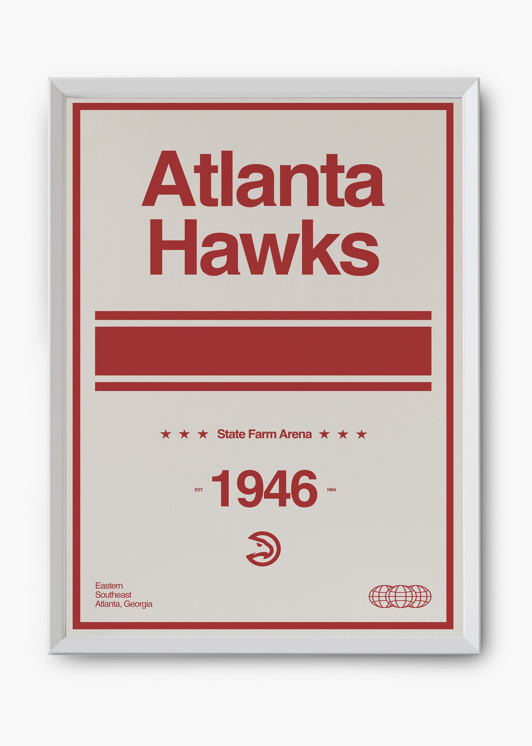 Quadro NBA Atlanta Hawks